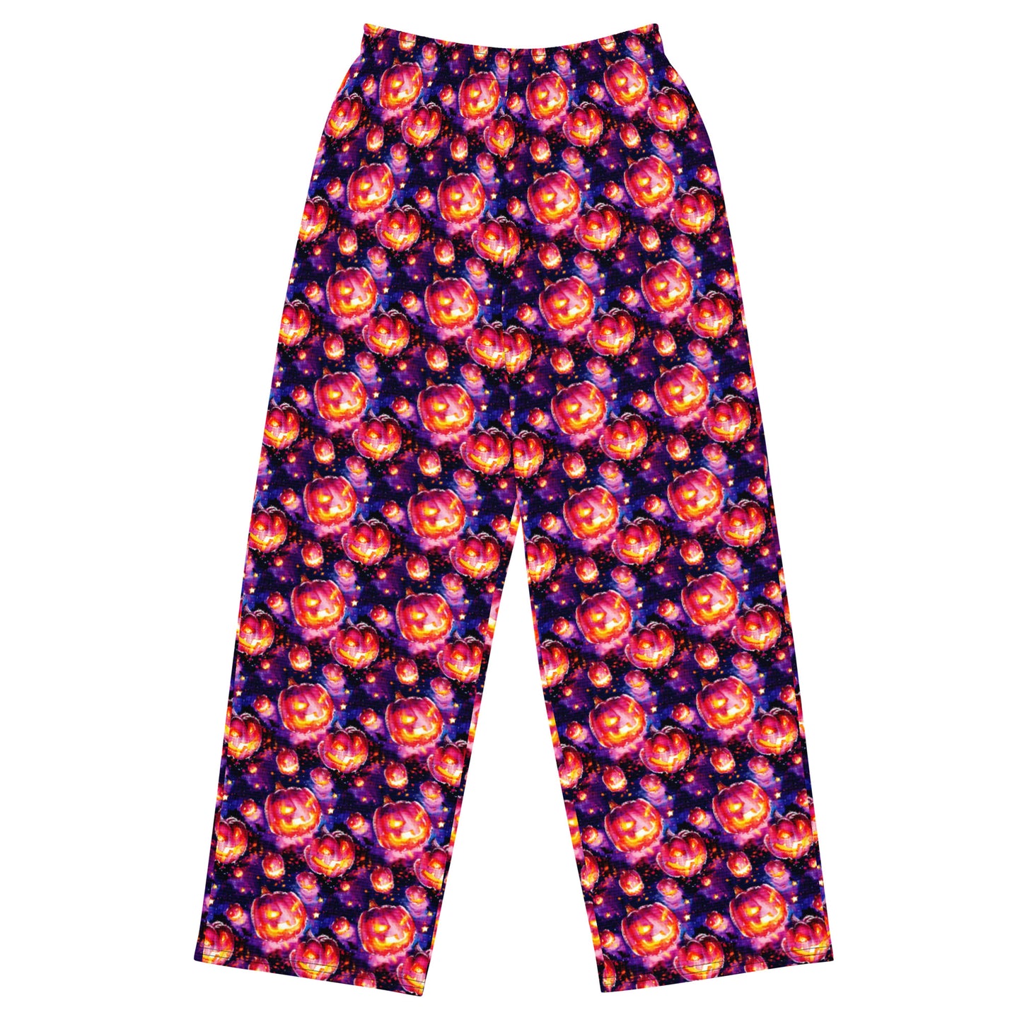 All-over print unisex wide-leg pants