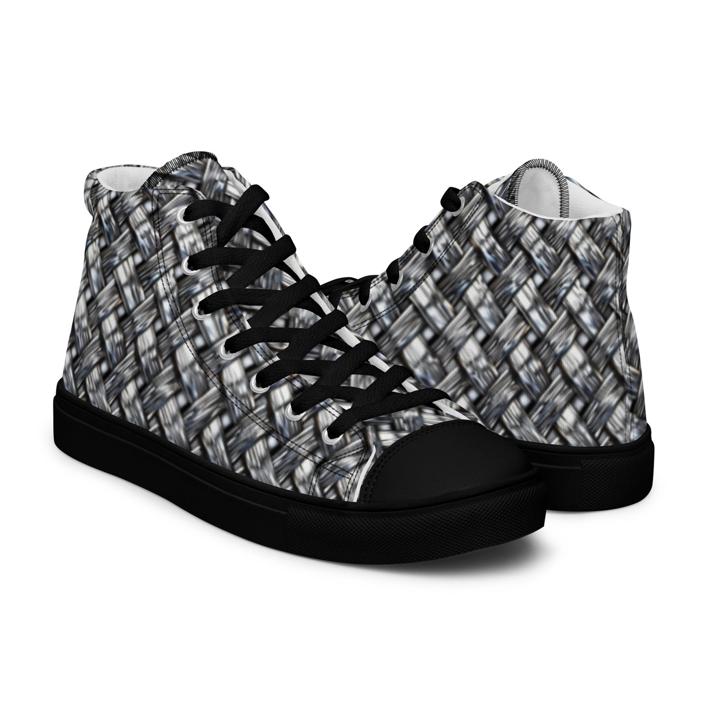 Men’s high top canvas shoes