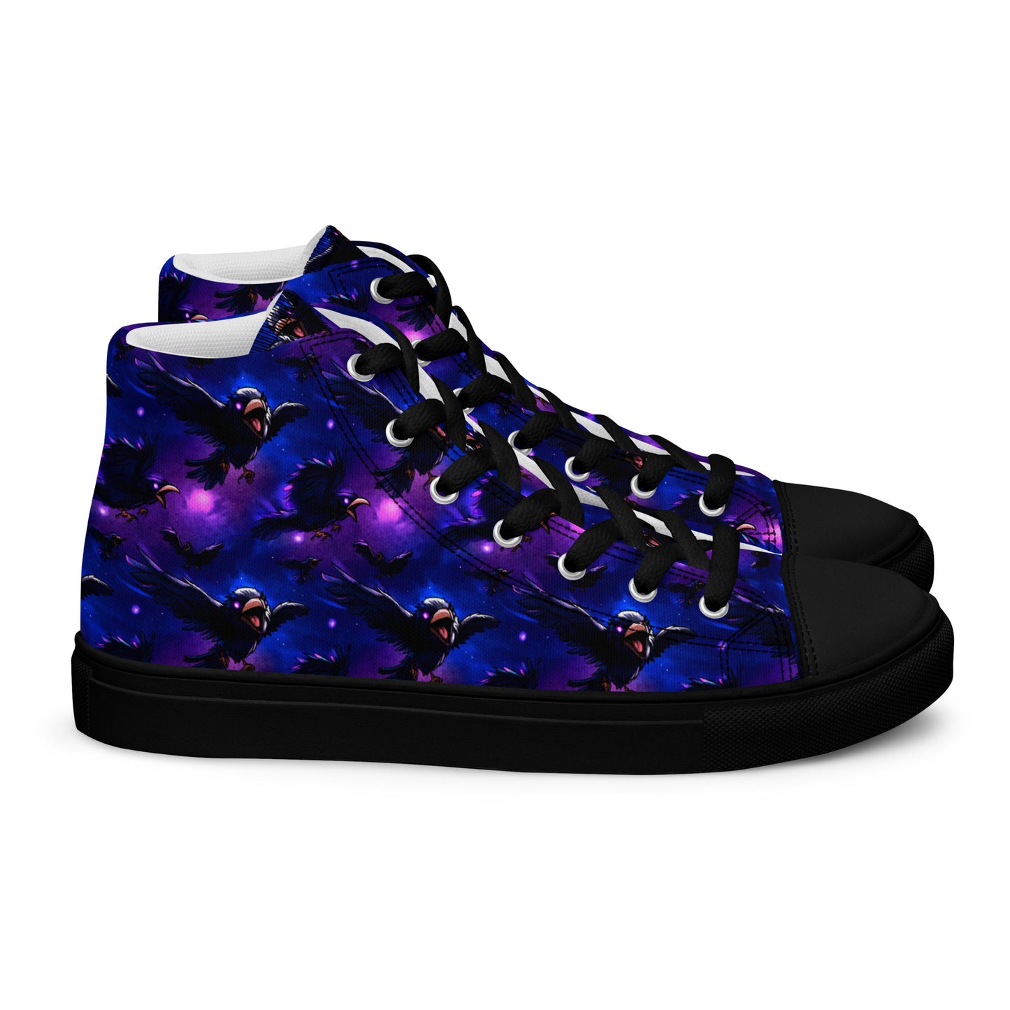 Men’s high top canvas shoes