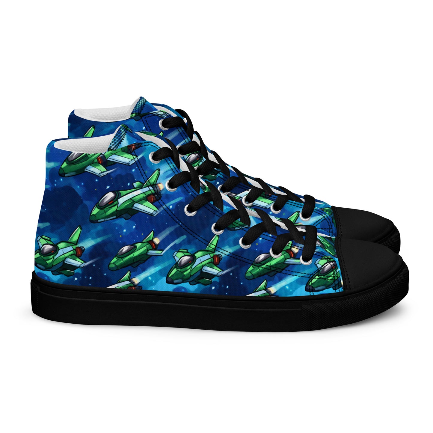 Men’s high top canvas shoes