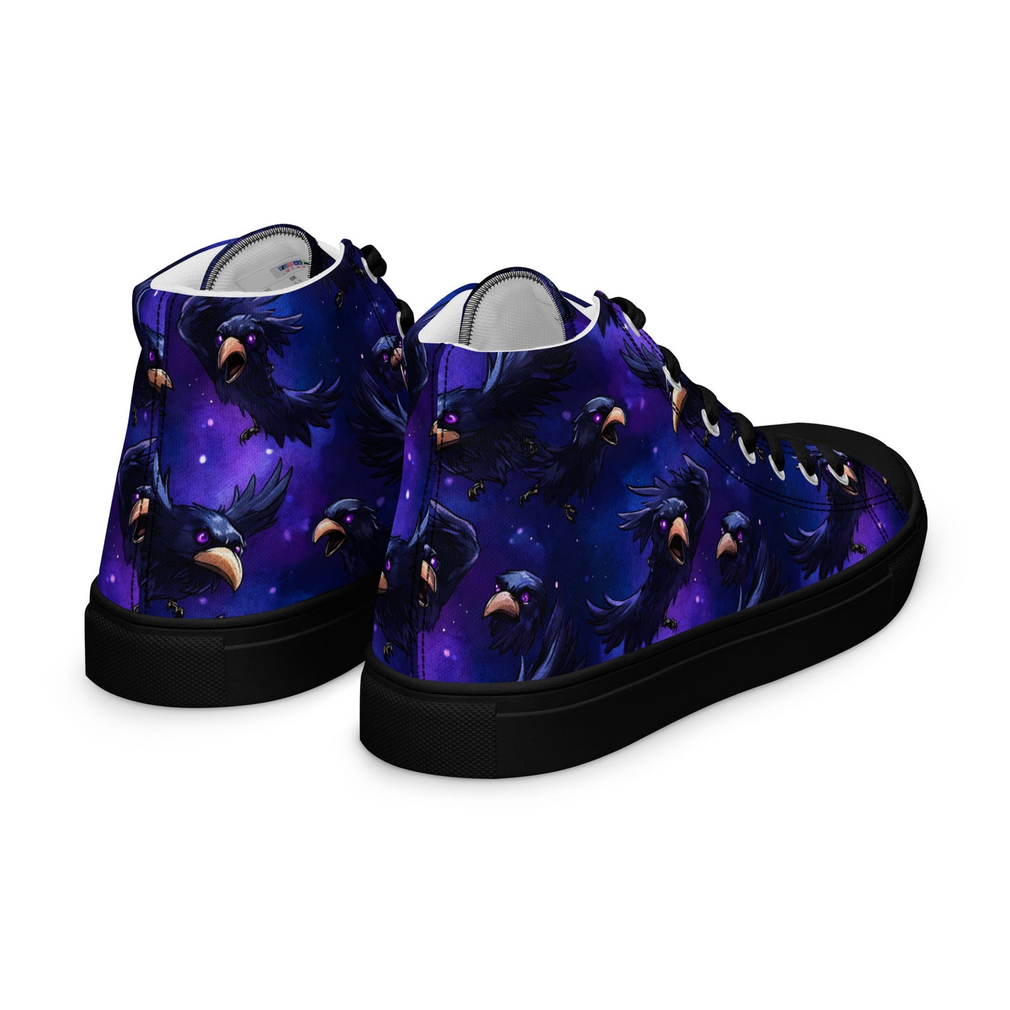 Men’s high top canvas shoes