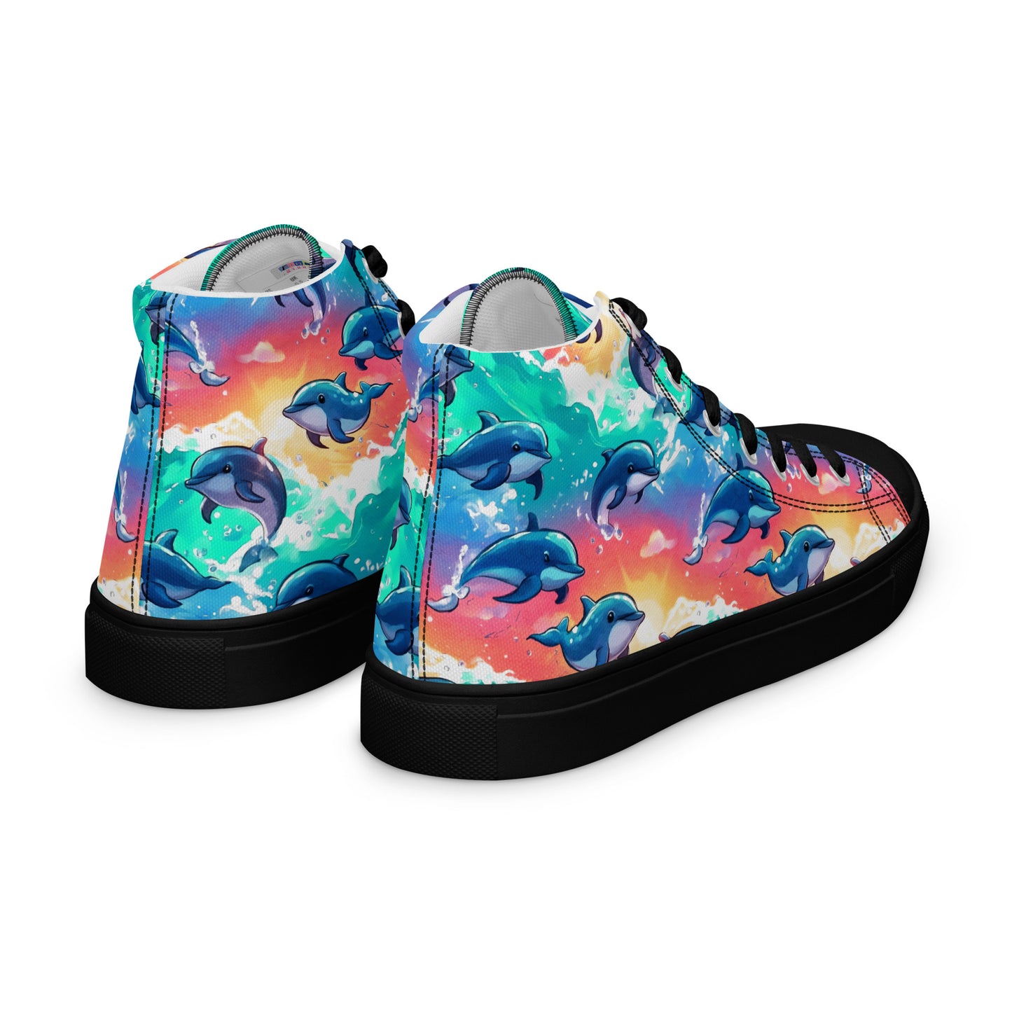 Men’s high top canvas shoes