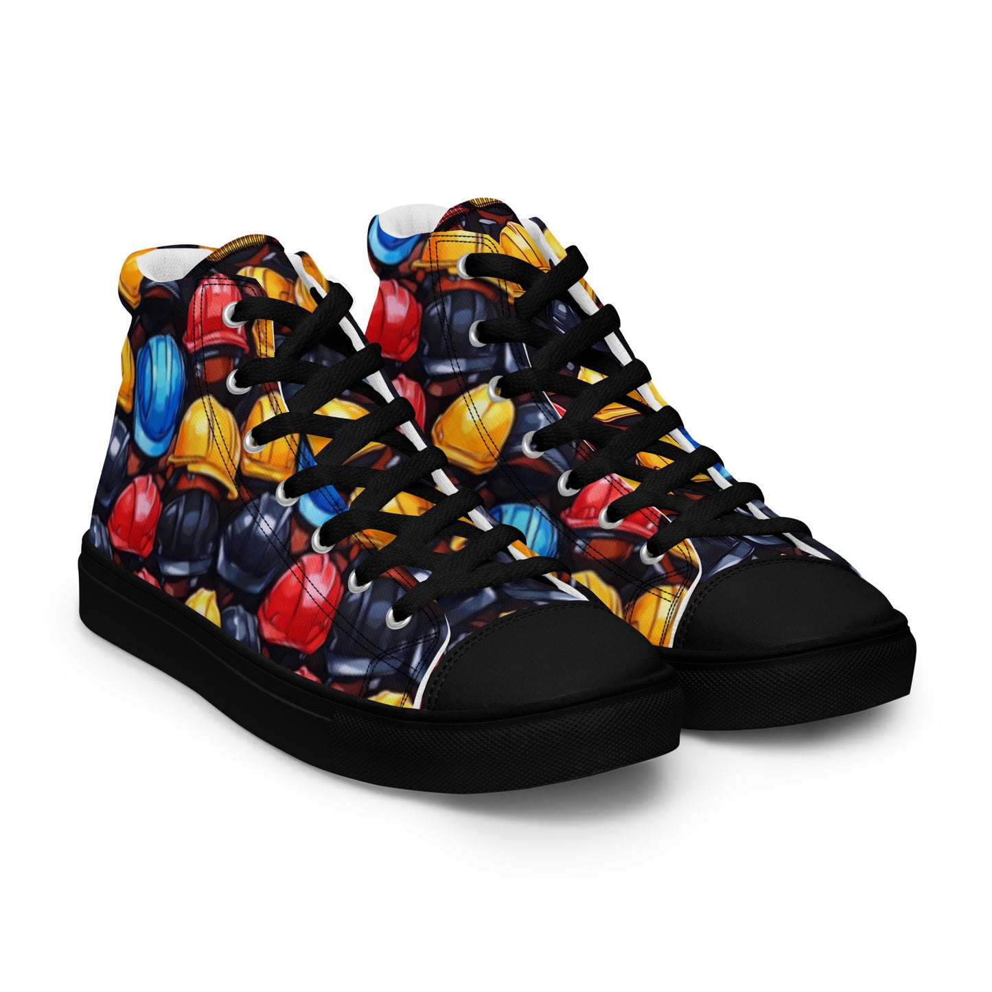 Men’s high top canvas shoes