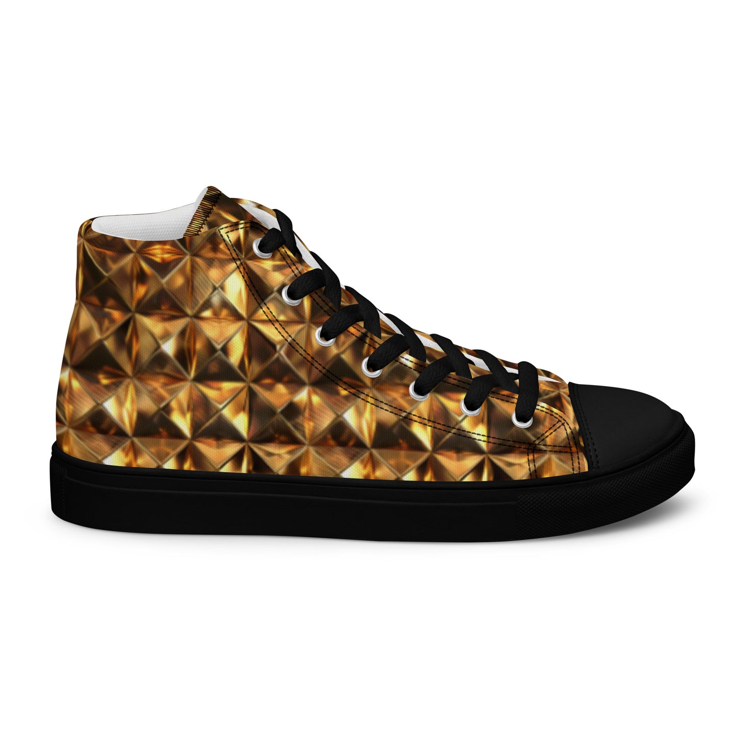 Men’s high top canvas shoes