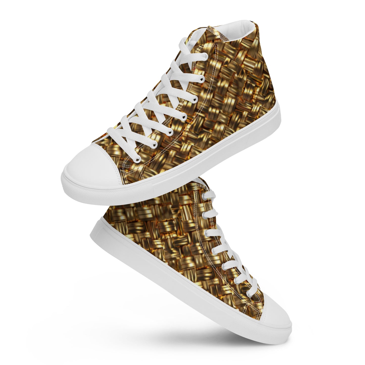 Men’s high top canvas shoes