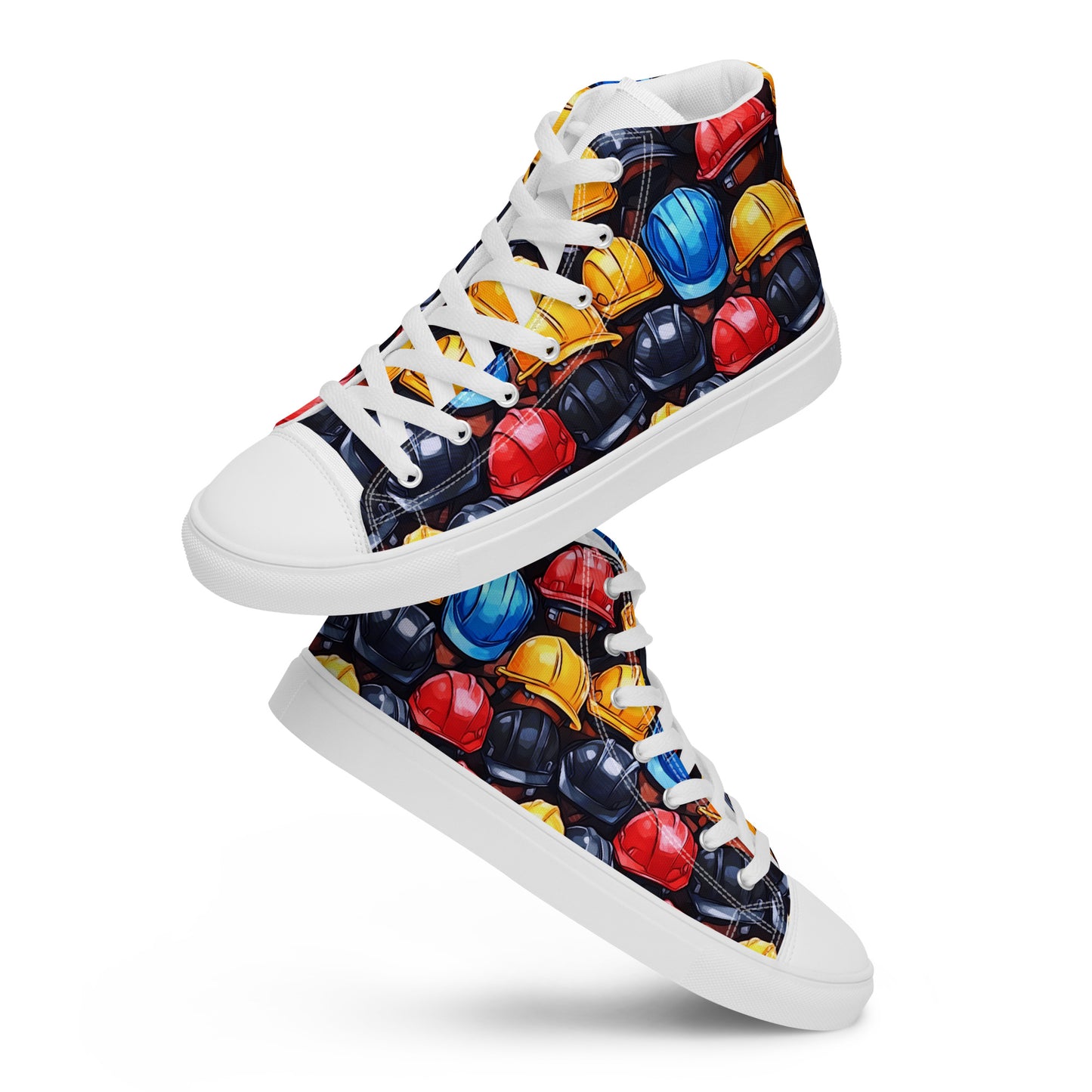 Men’s high top canvas shoes