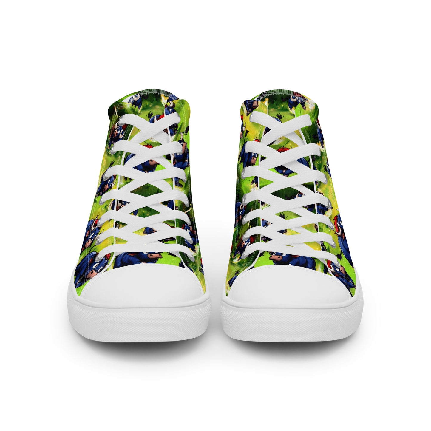 Men’s high top canvas shoes