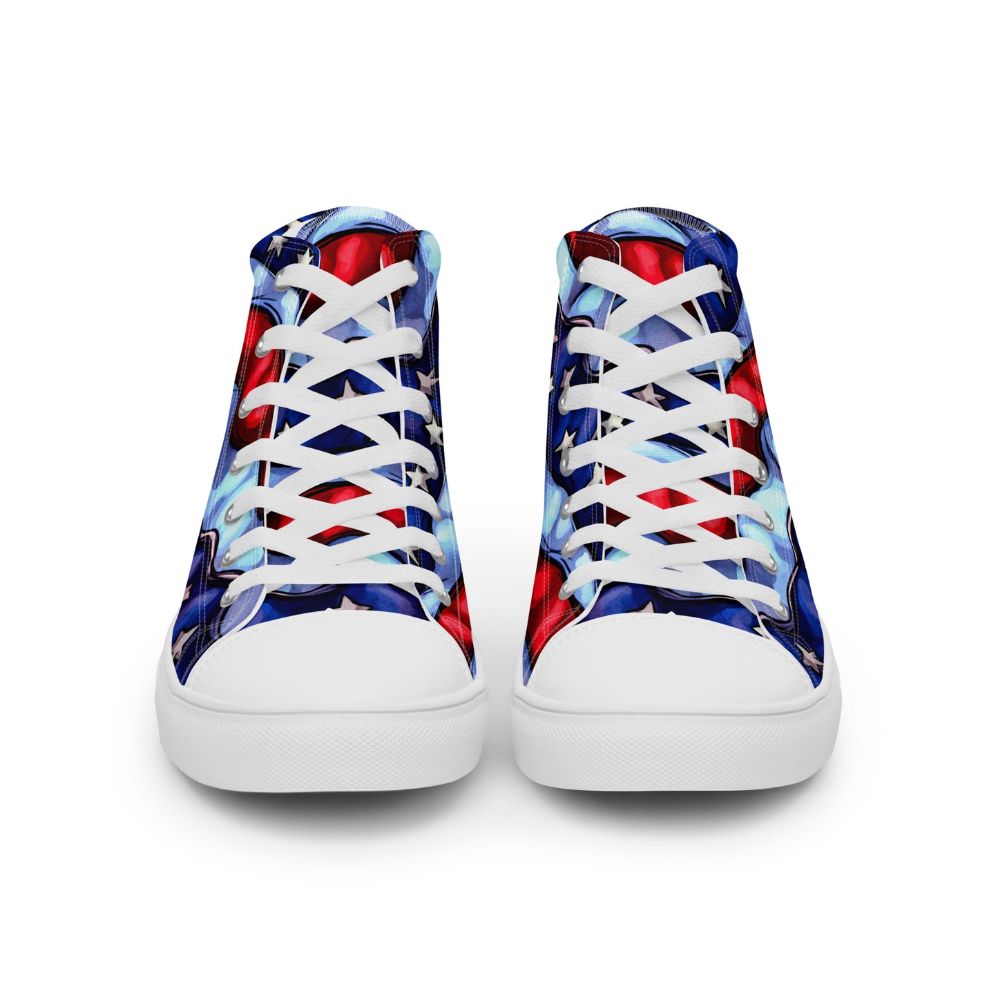 Men’s high top canvas shoes