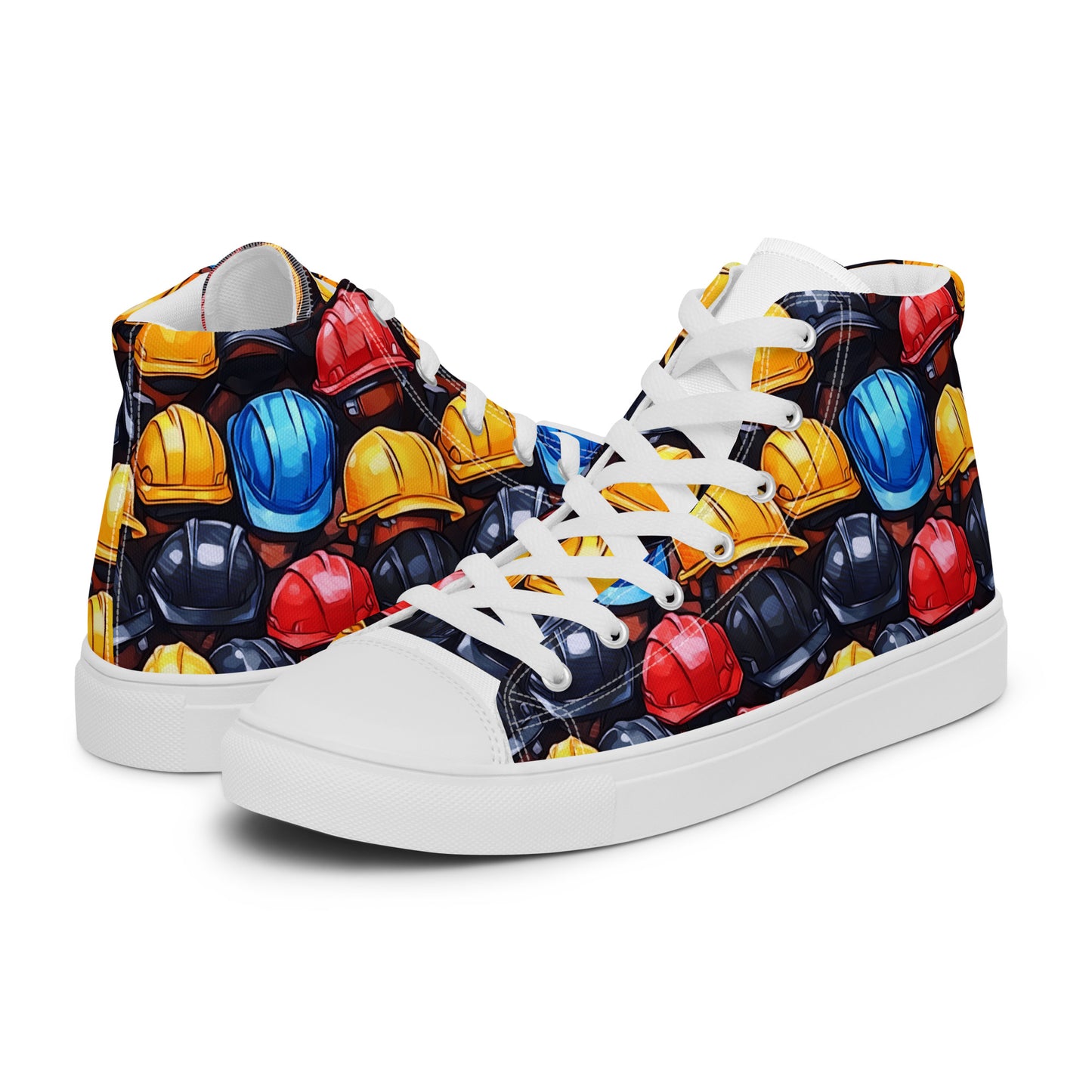 Men’s high top canvas shoes