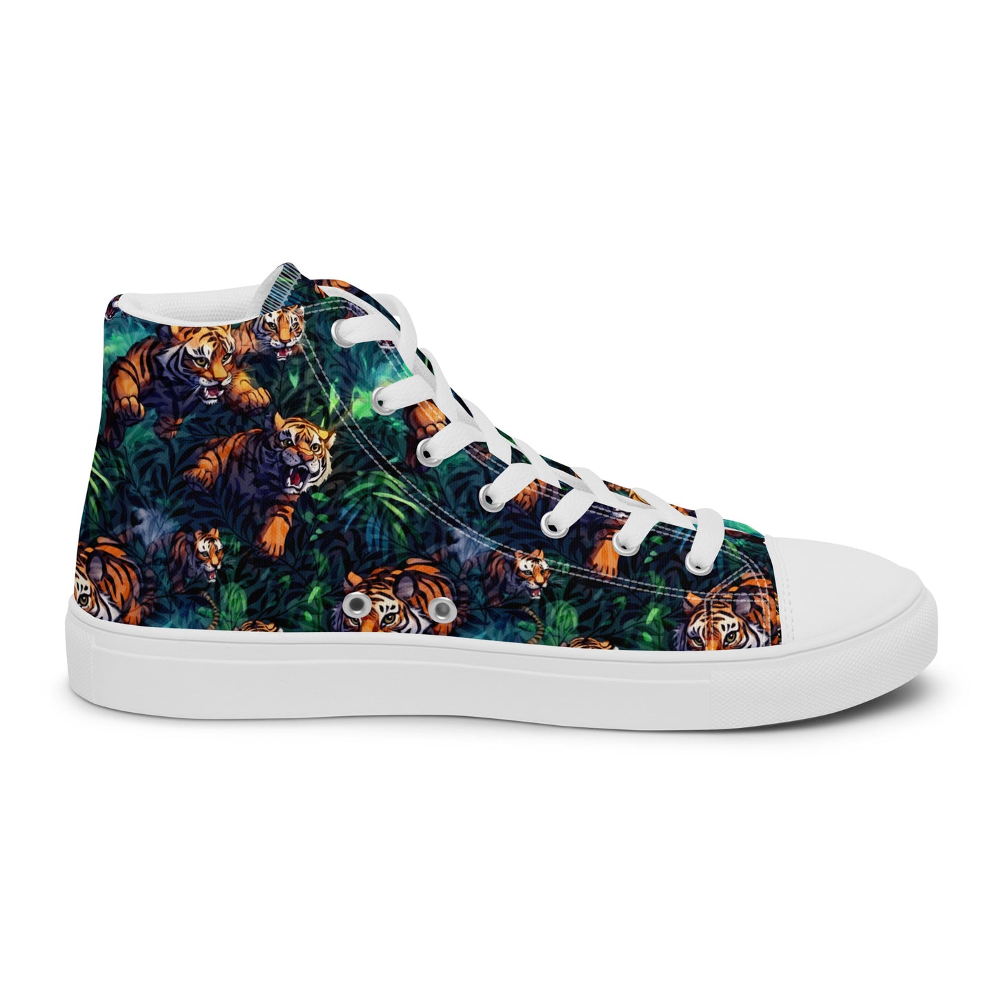 Men’s high top canvas shoes