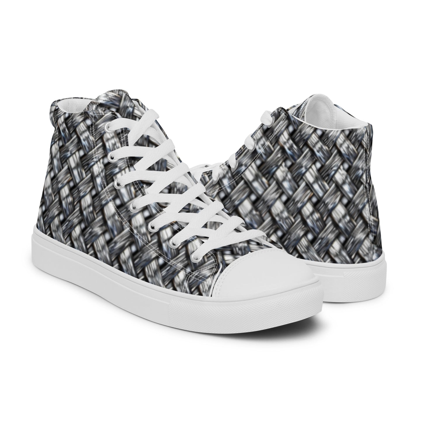 Men’s high top canvas shoes