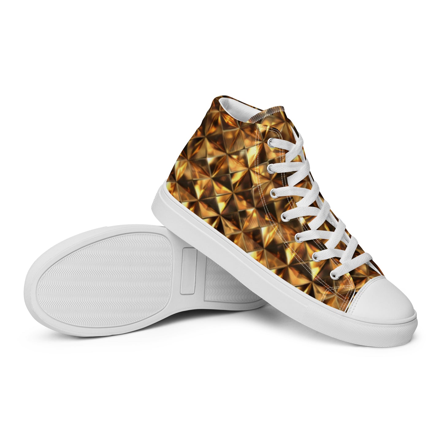 Men’s high top canvas shoes