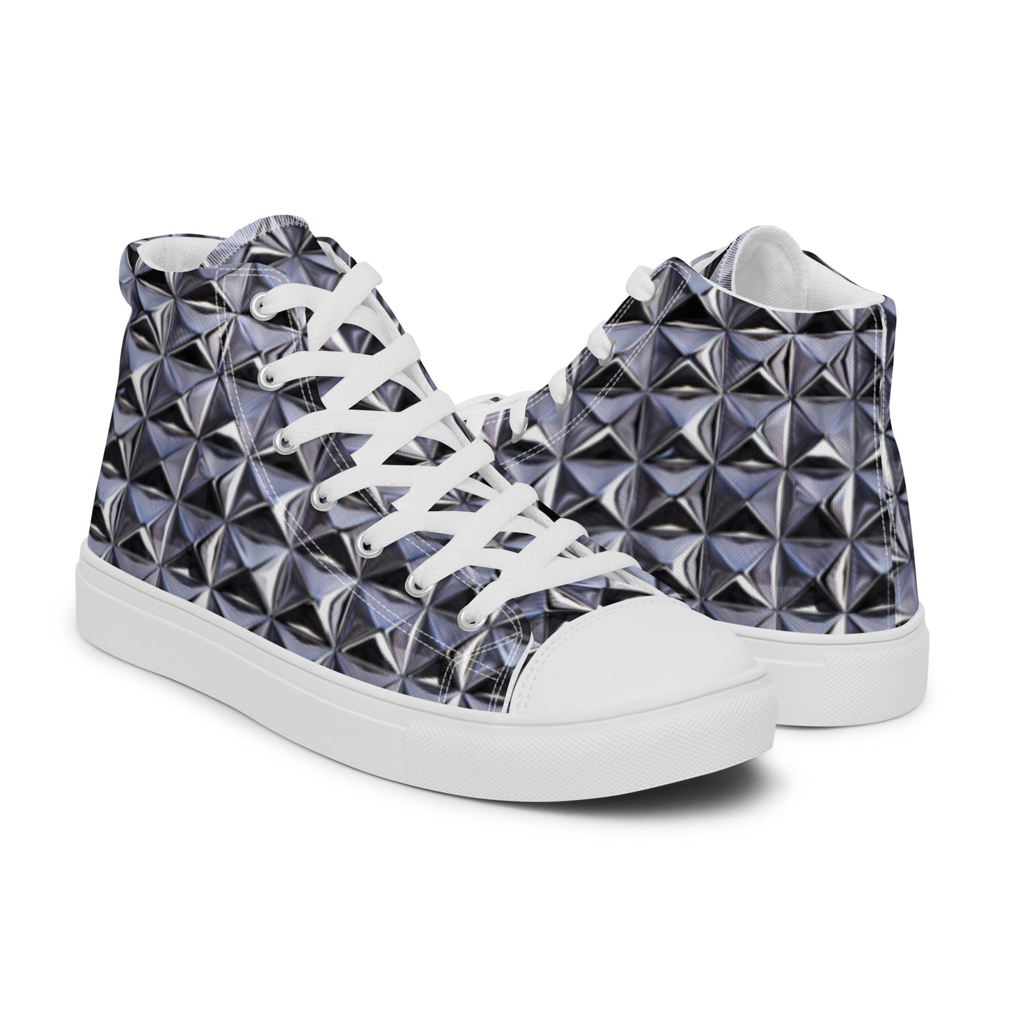 Men’s high top canvas shoes