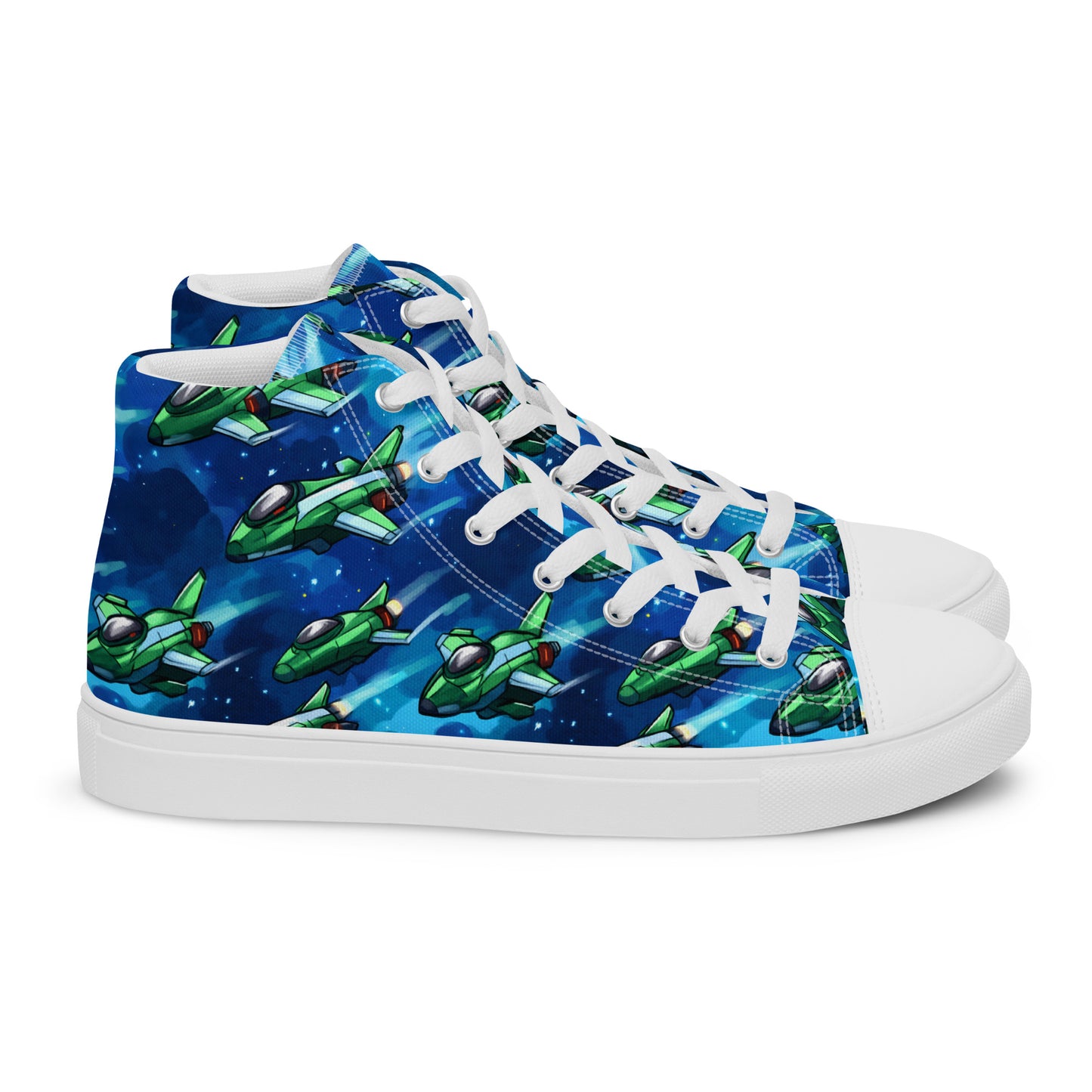 Men’s high top canvas shoes