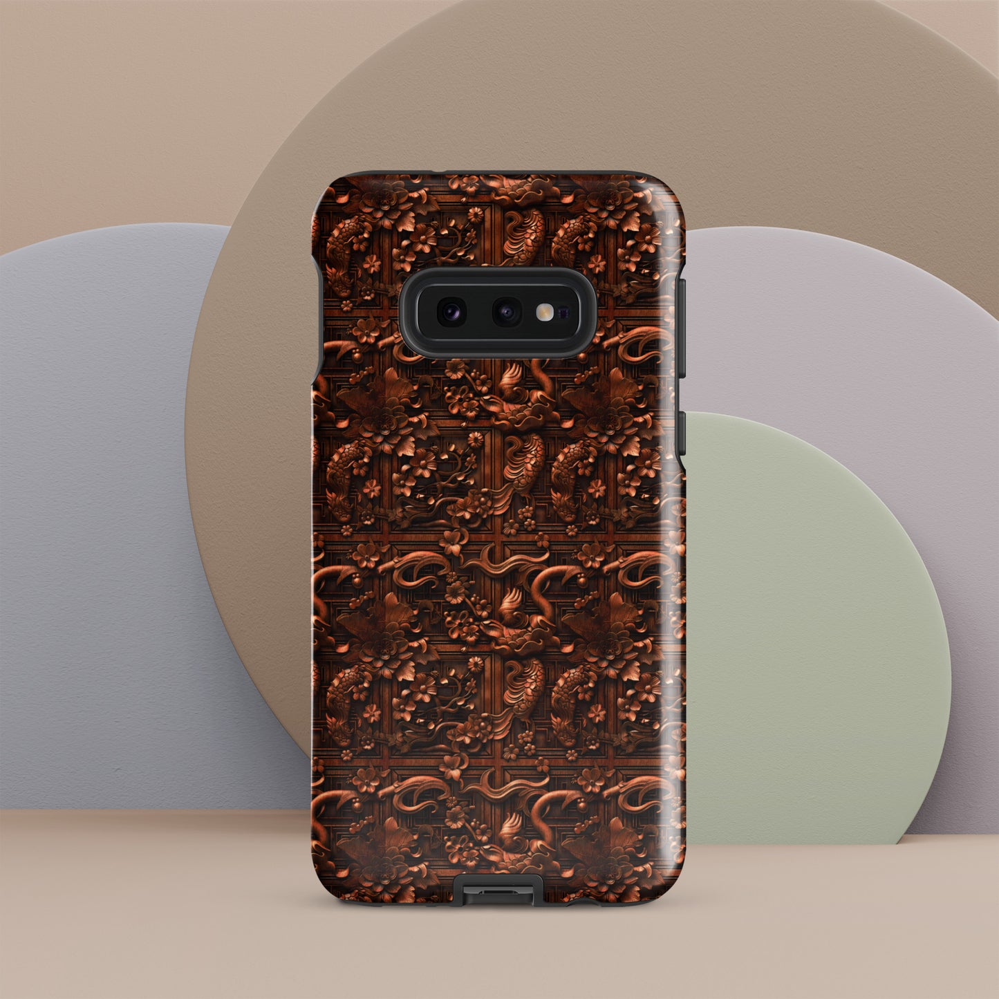 Ornate Japanese Woodcarving Tough case for Samsung®