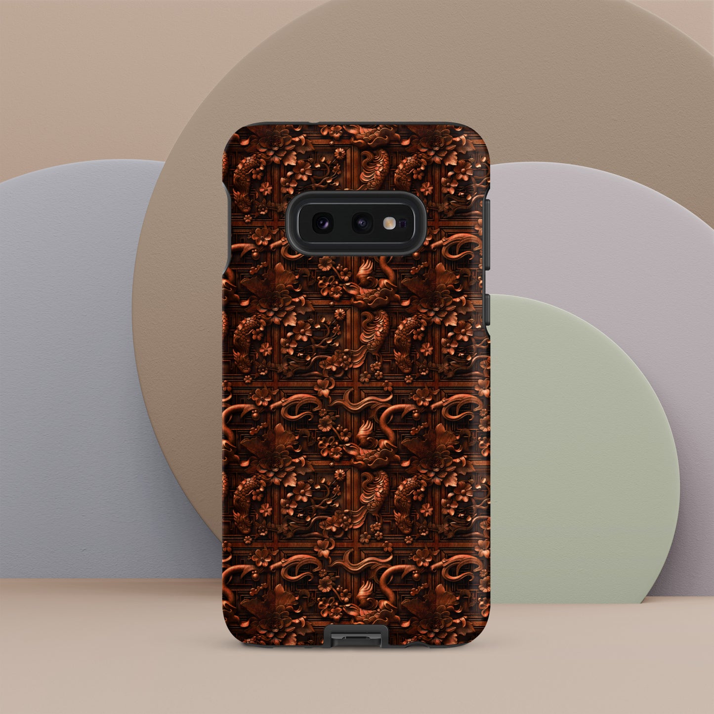 Ornate Japanese Woodcarving Tough case for Samsung®