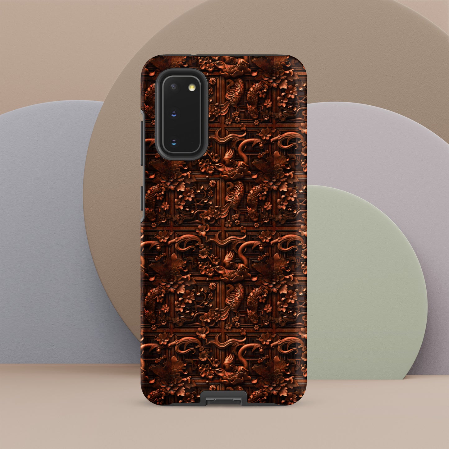 Ornate Japanese Woodcarving Tough case for Samsung®