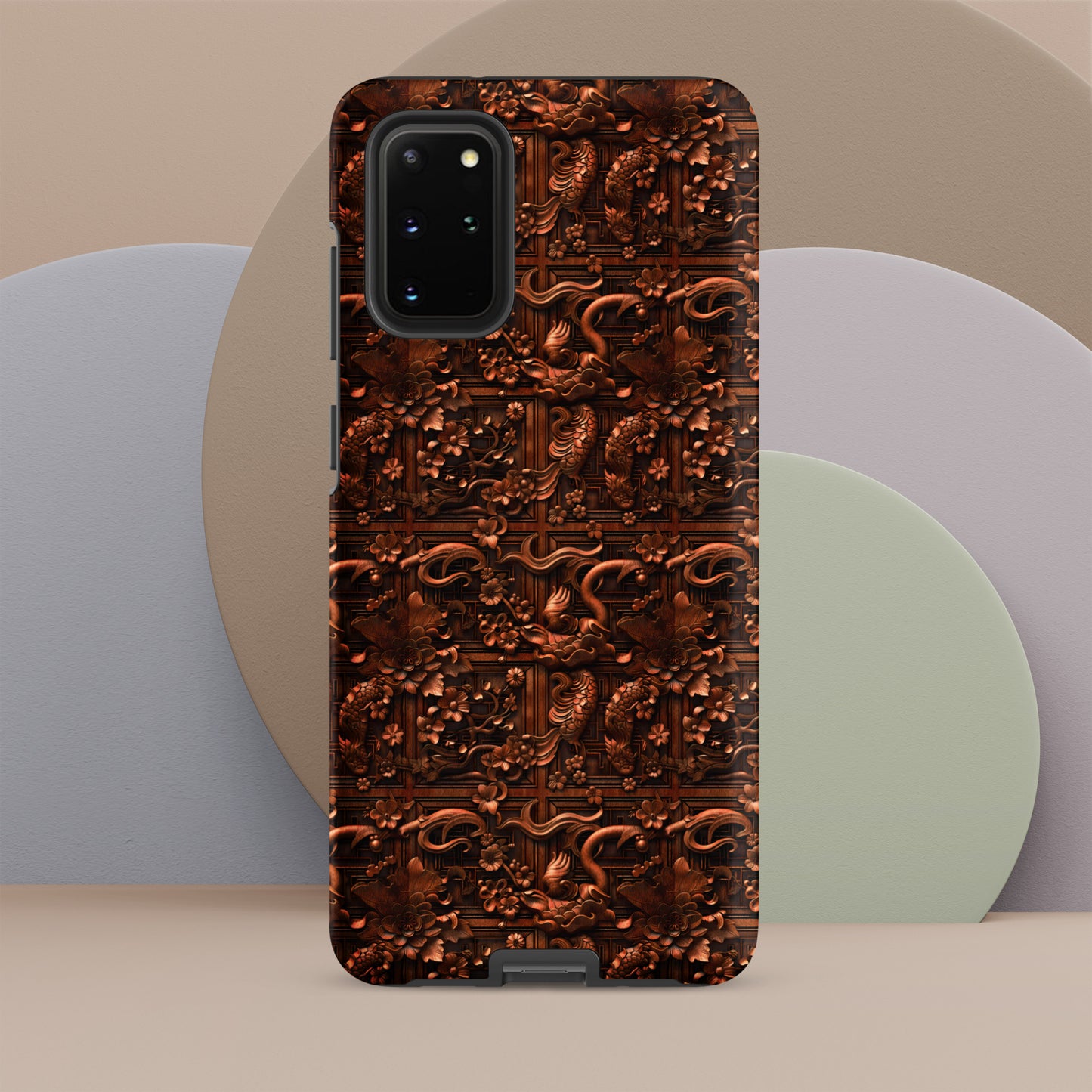 Ornate Japanese Woodcarving Tough case for Samsung®