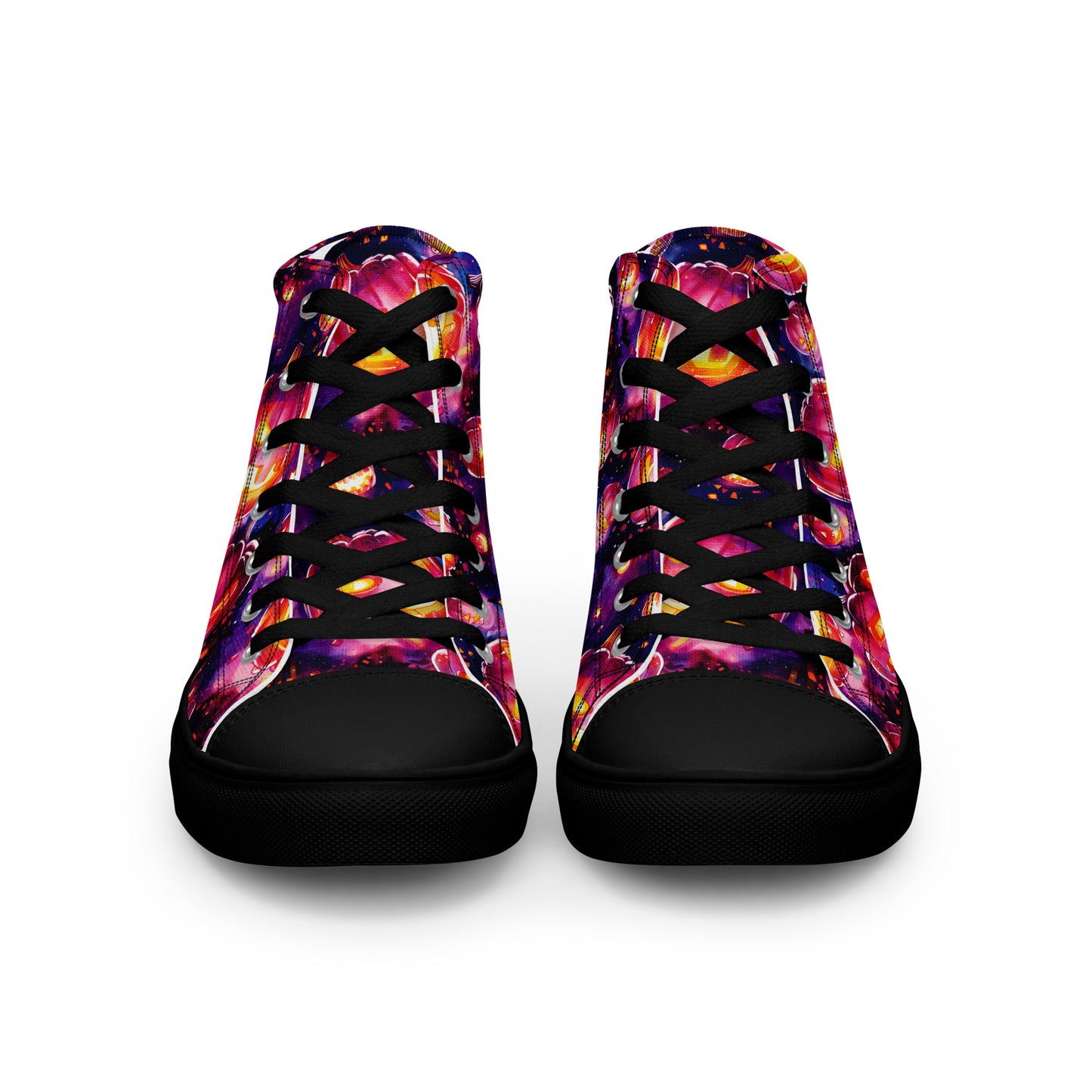 Women’s high top canvas shoes