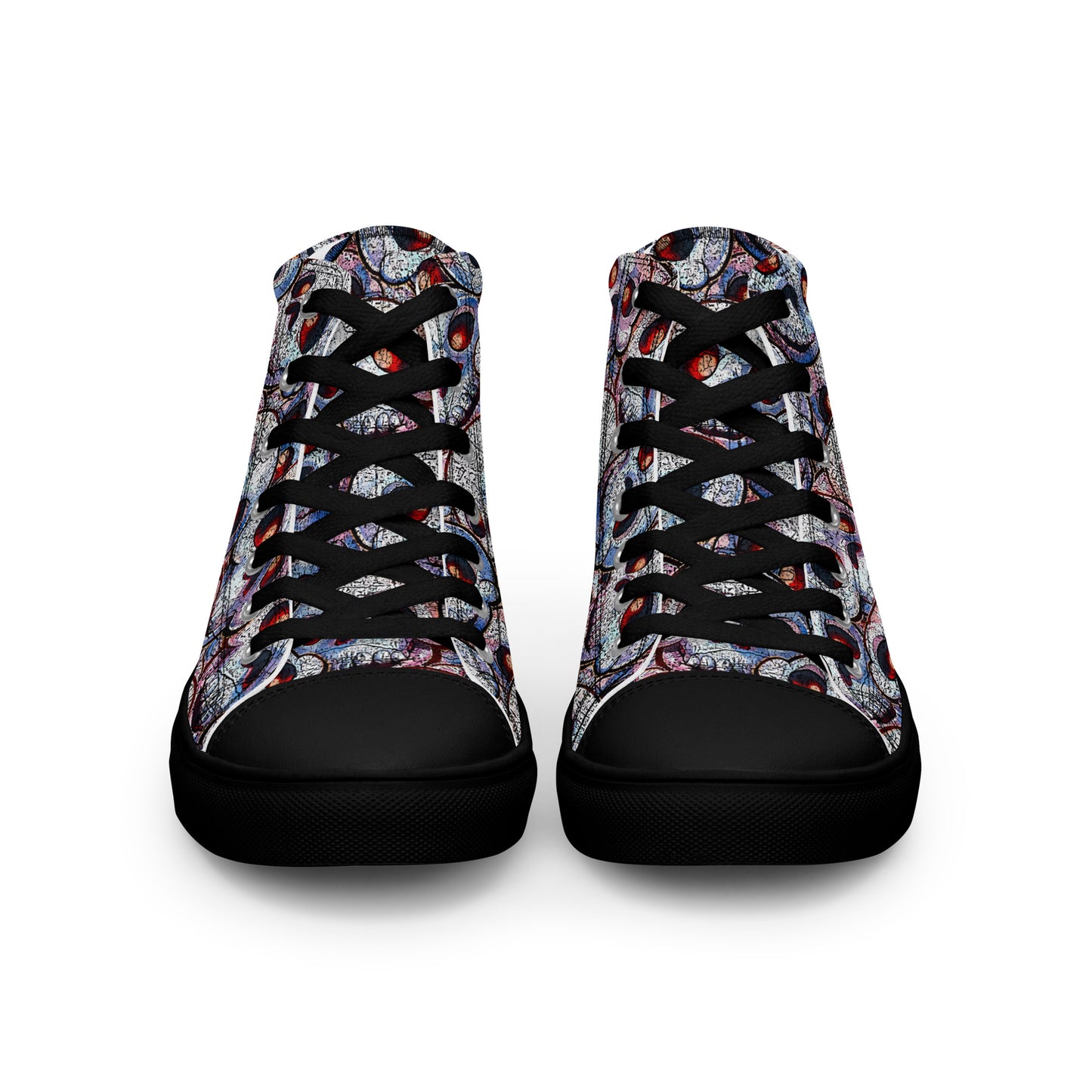 Women’s high top canvas shoes