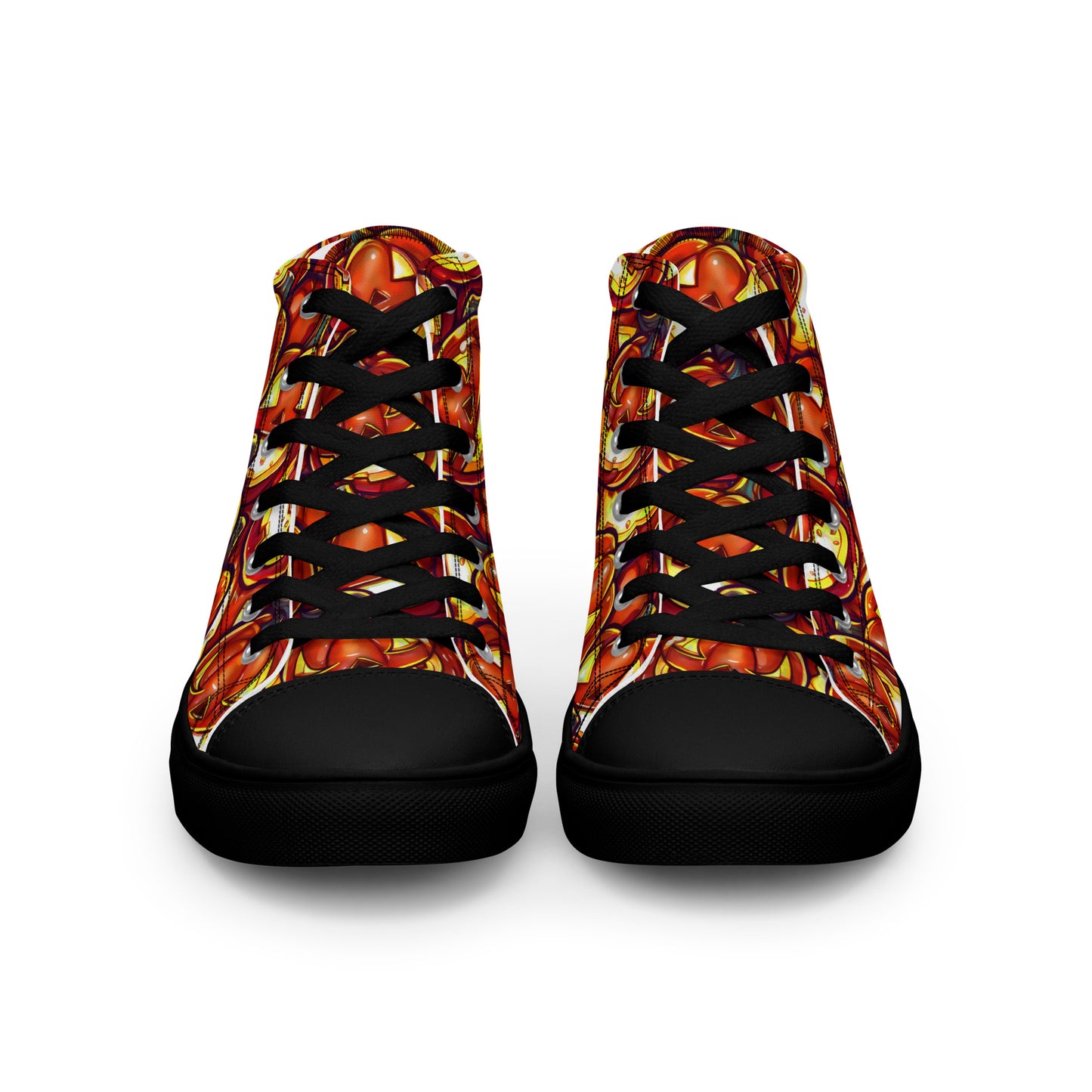 Women’s high top canvas shoes