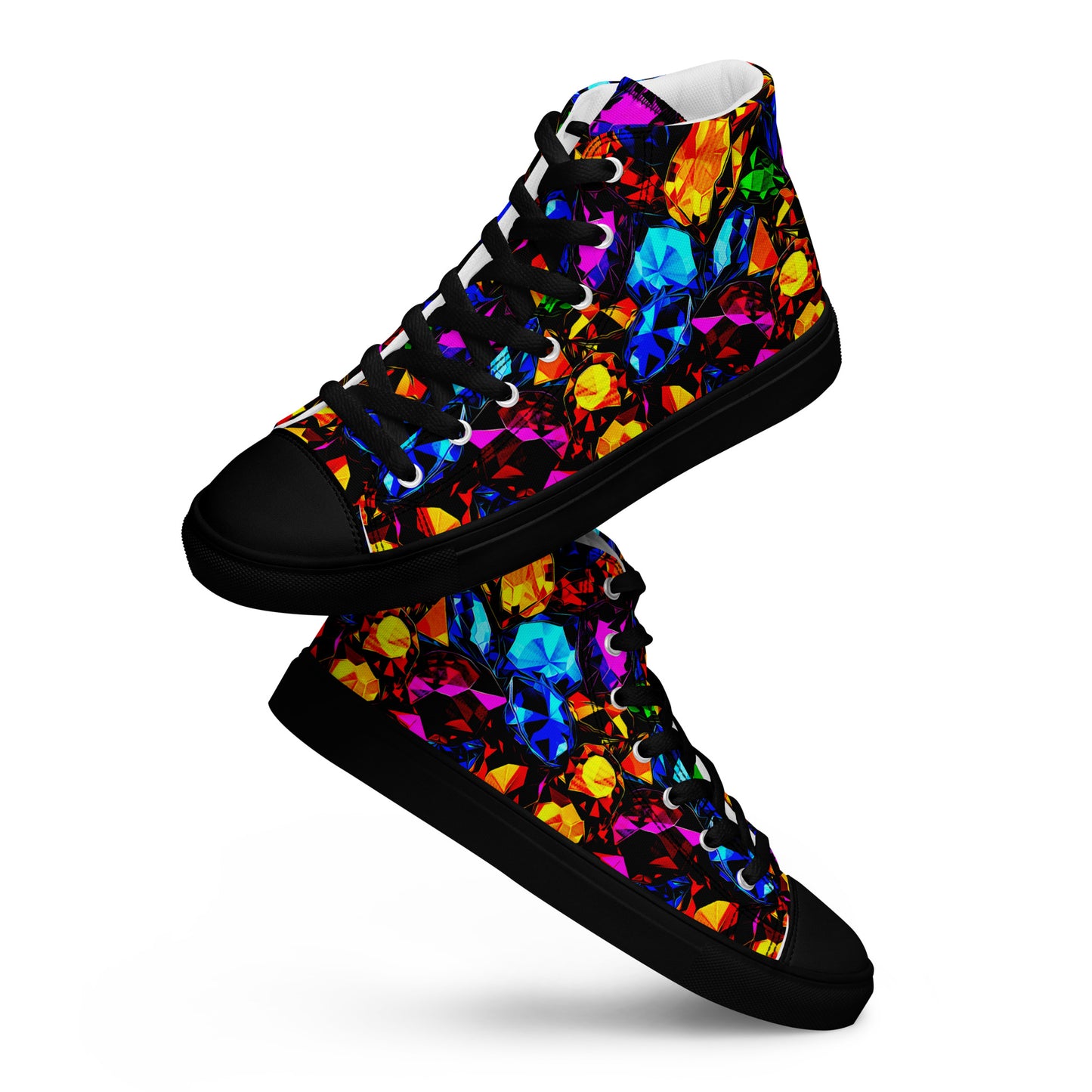 Women’s high top canvas shoes