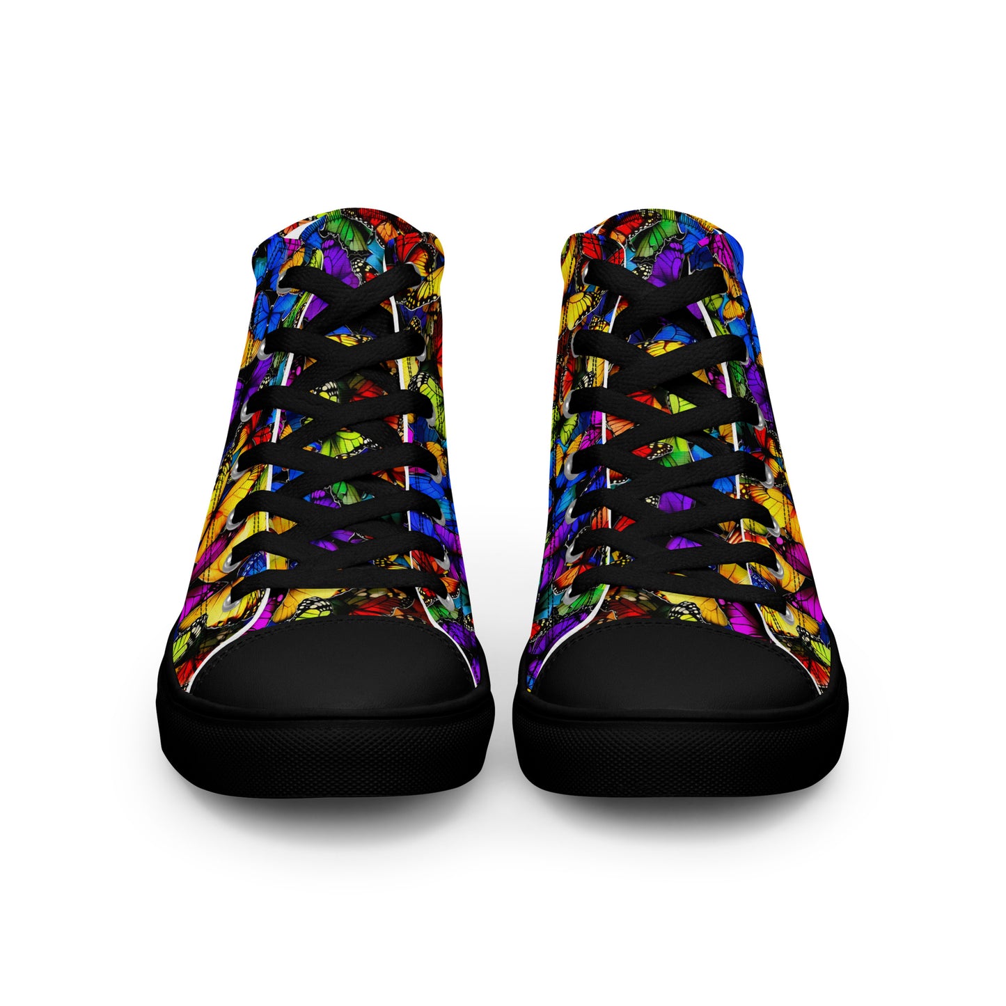 Women’s high top canvas shoes