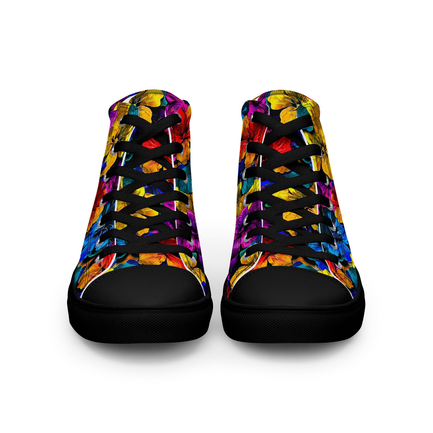 Women’s high top canvas shoes