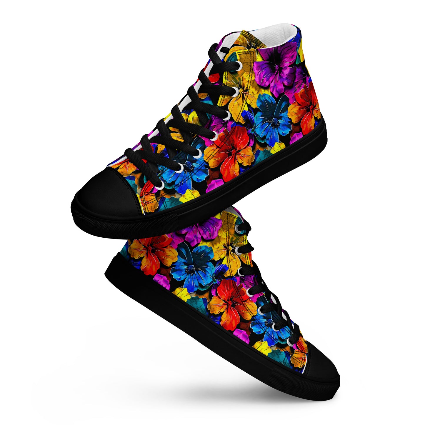 Women’s high top canvas shoes