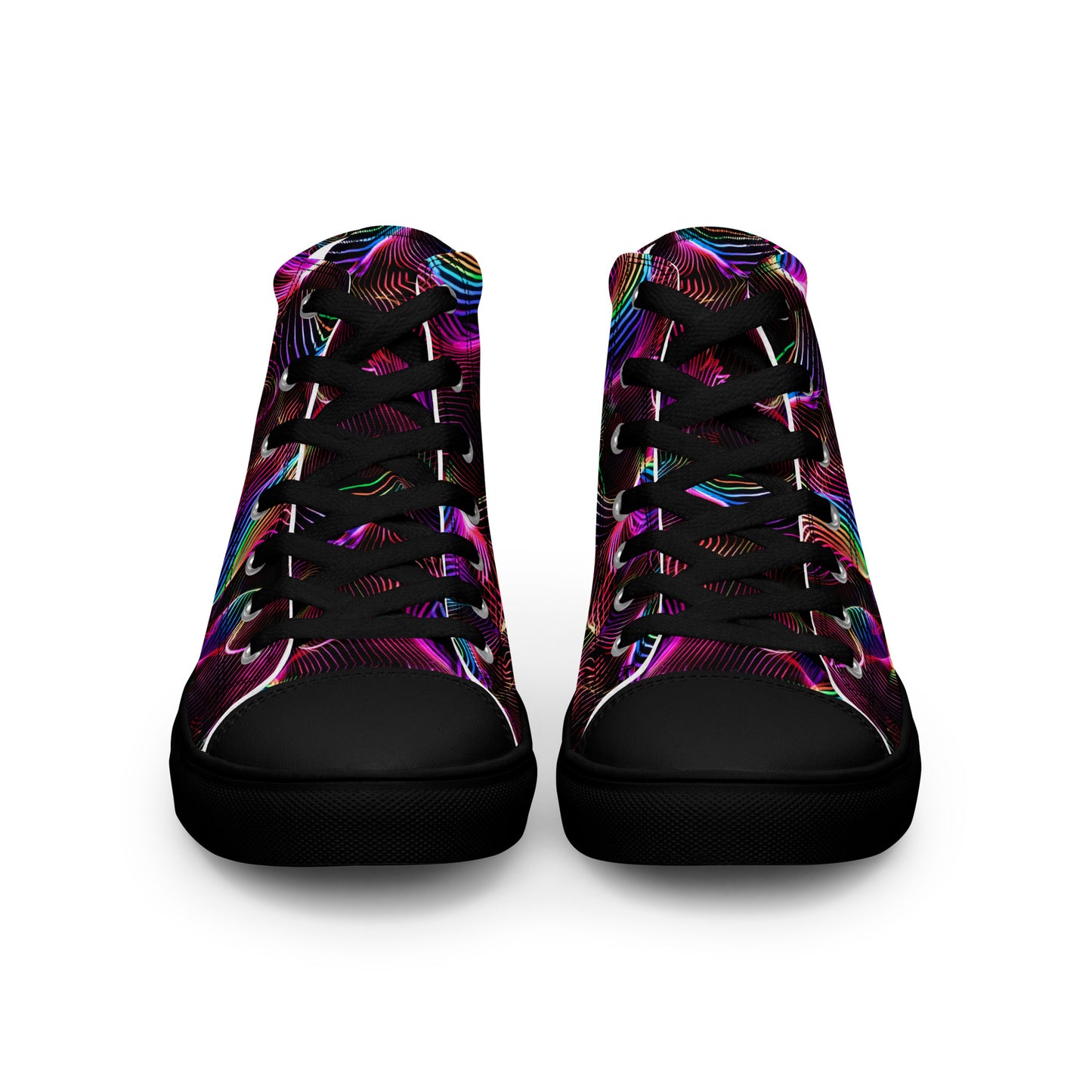 Women’s high top canvas shoes