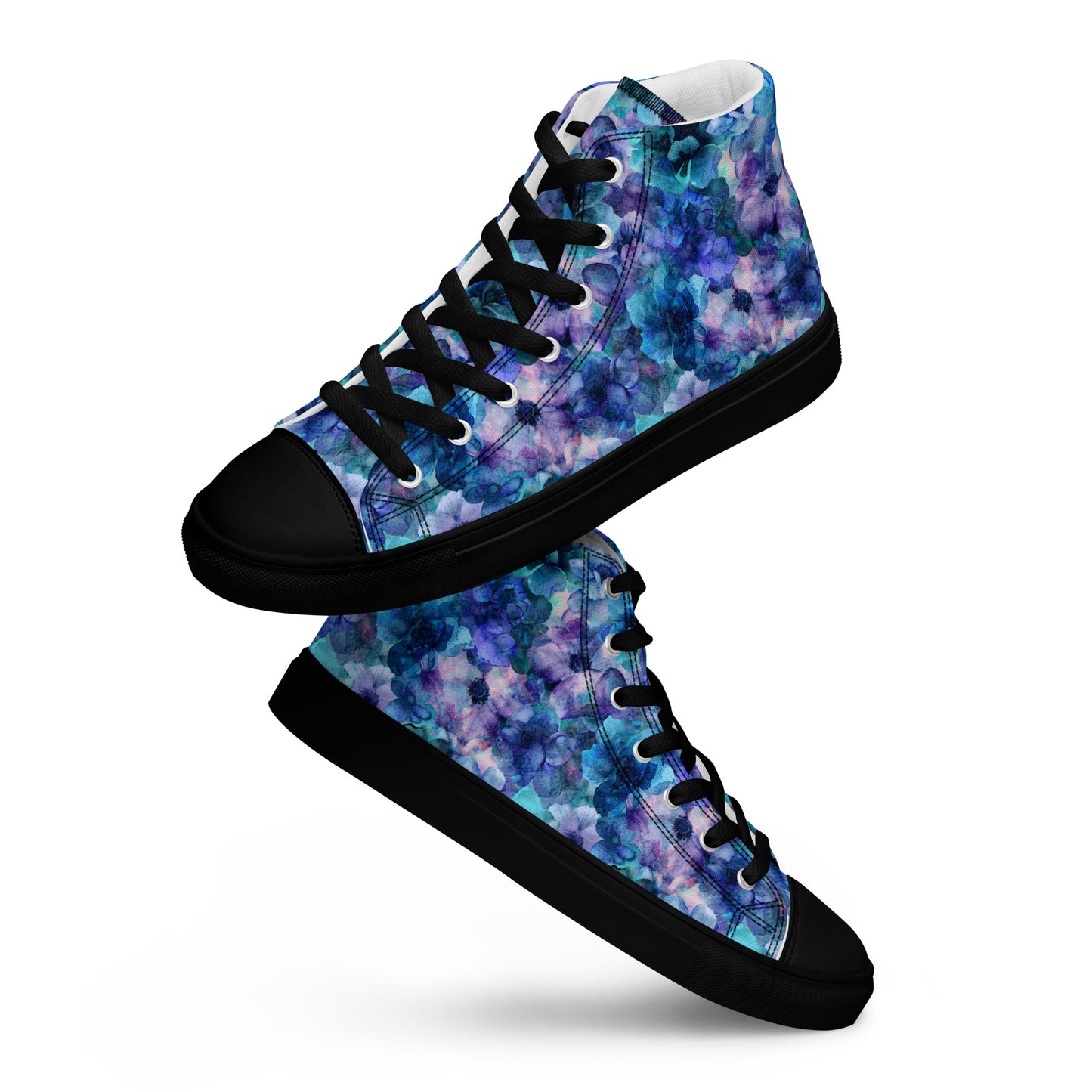 Women’s high top canvas shoes