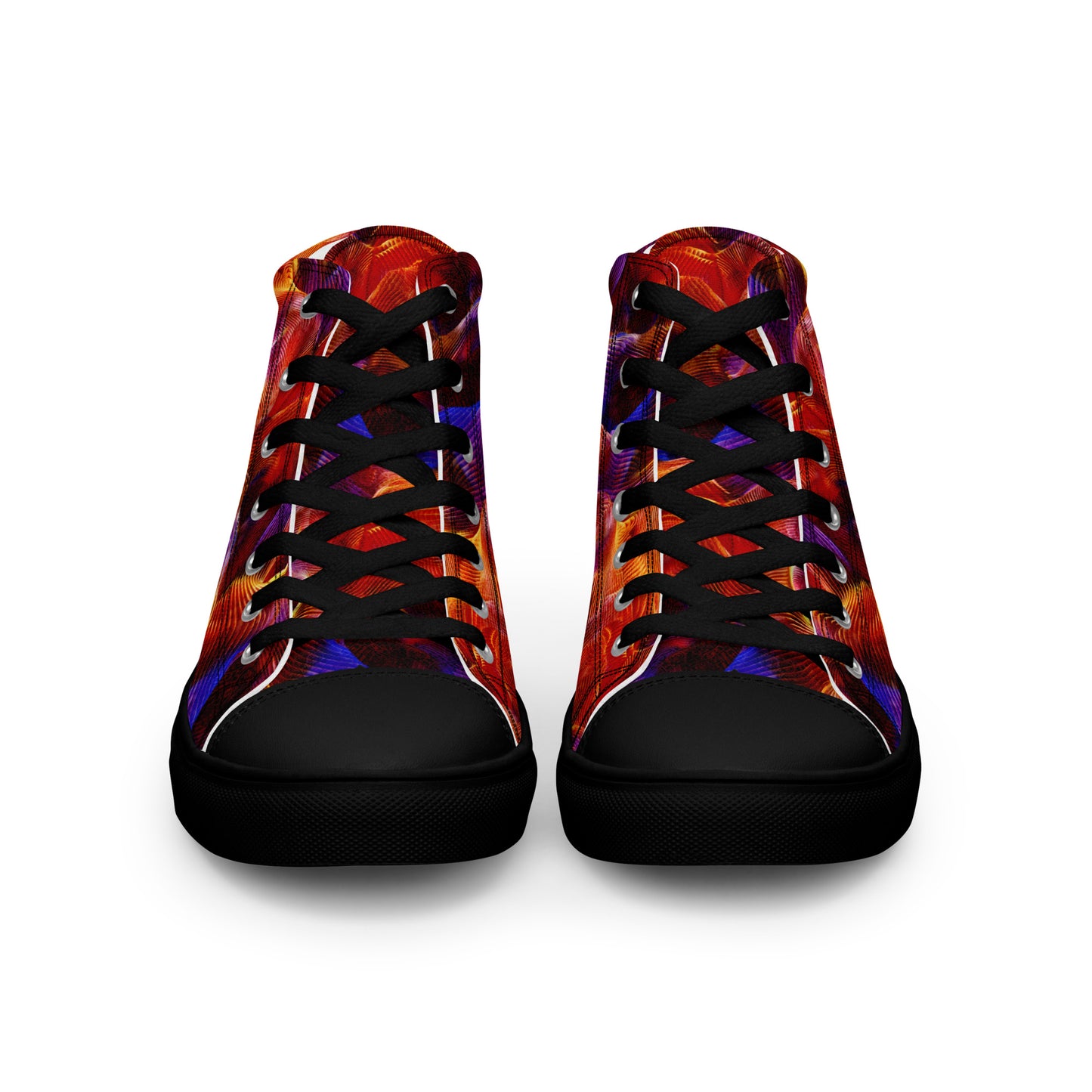 Women’s high top canvas shoes