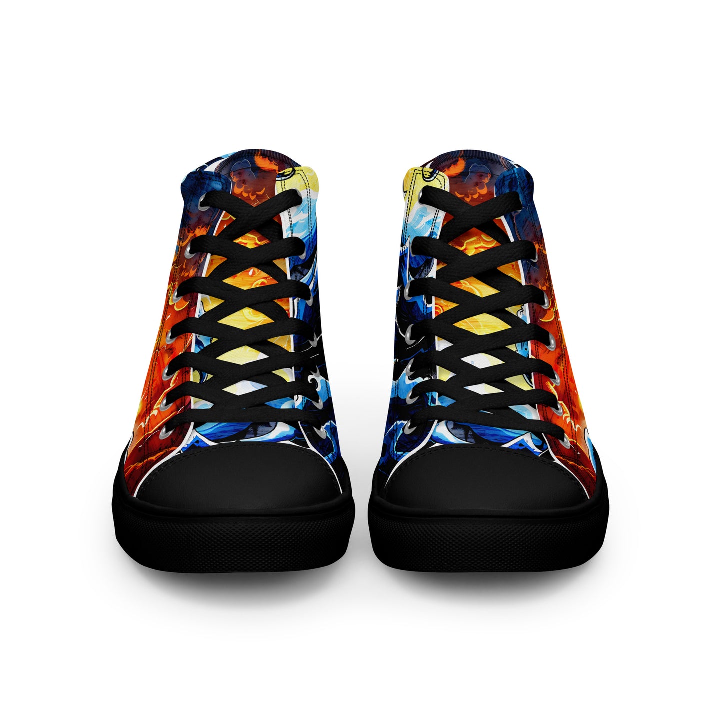 Women’s high top canvas shoes