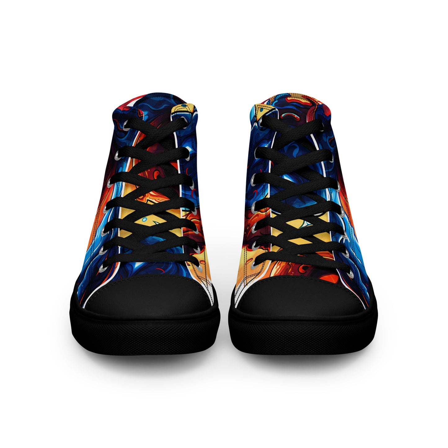 Women’s high top canvas shoes