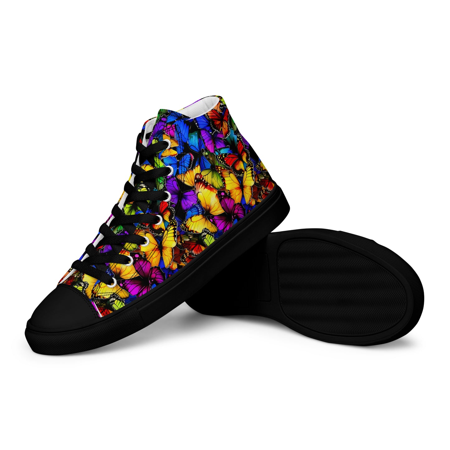 Women’s high top canvas shoes