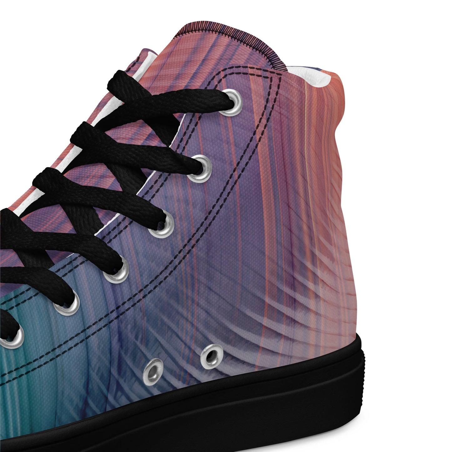 Women’s high top canvas shoes