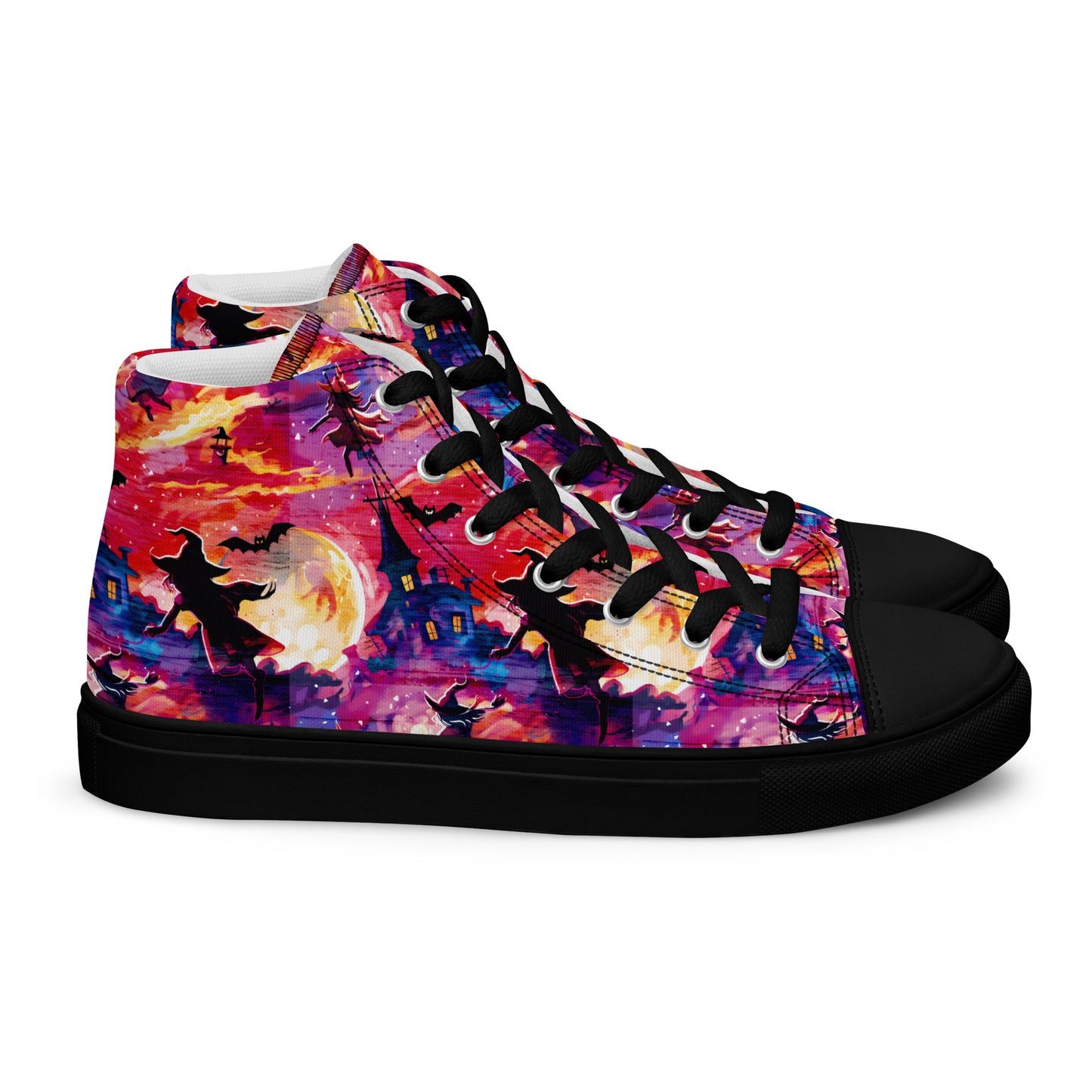 Women’s high top canvas shoes