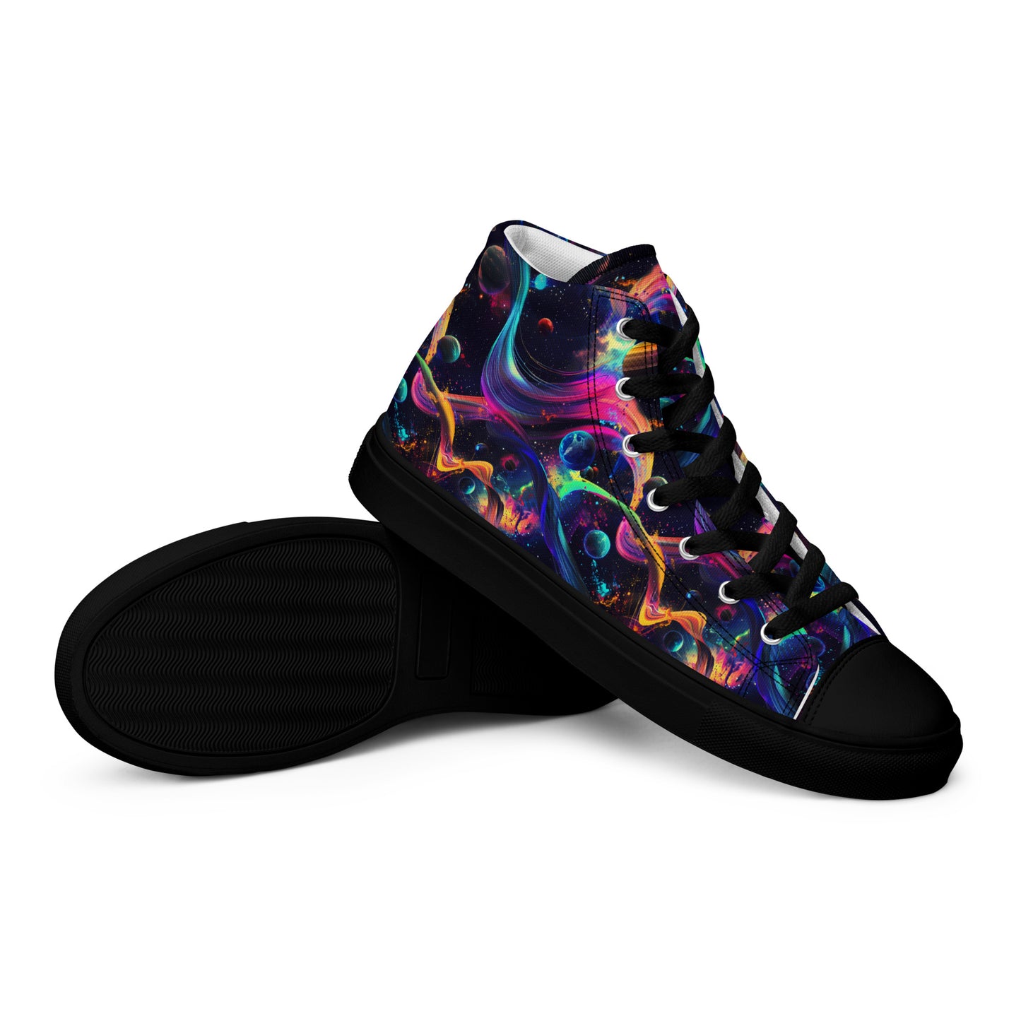 Women’s high top canvas shoes