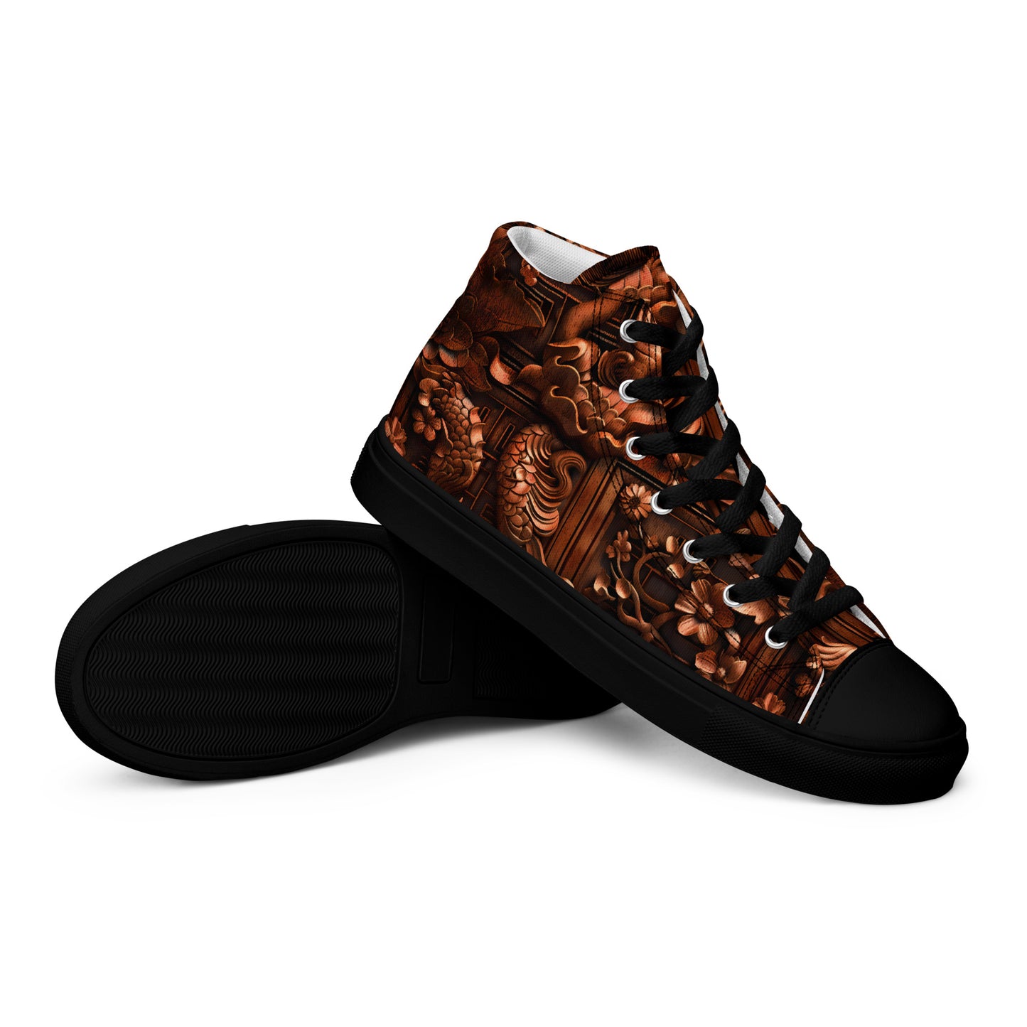 Women’s high top canvas shoes