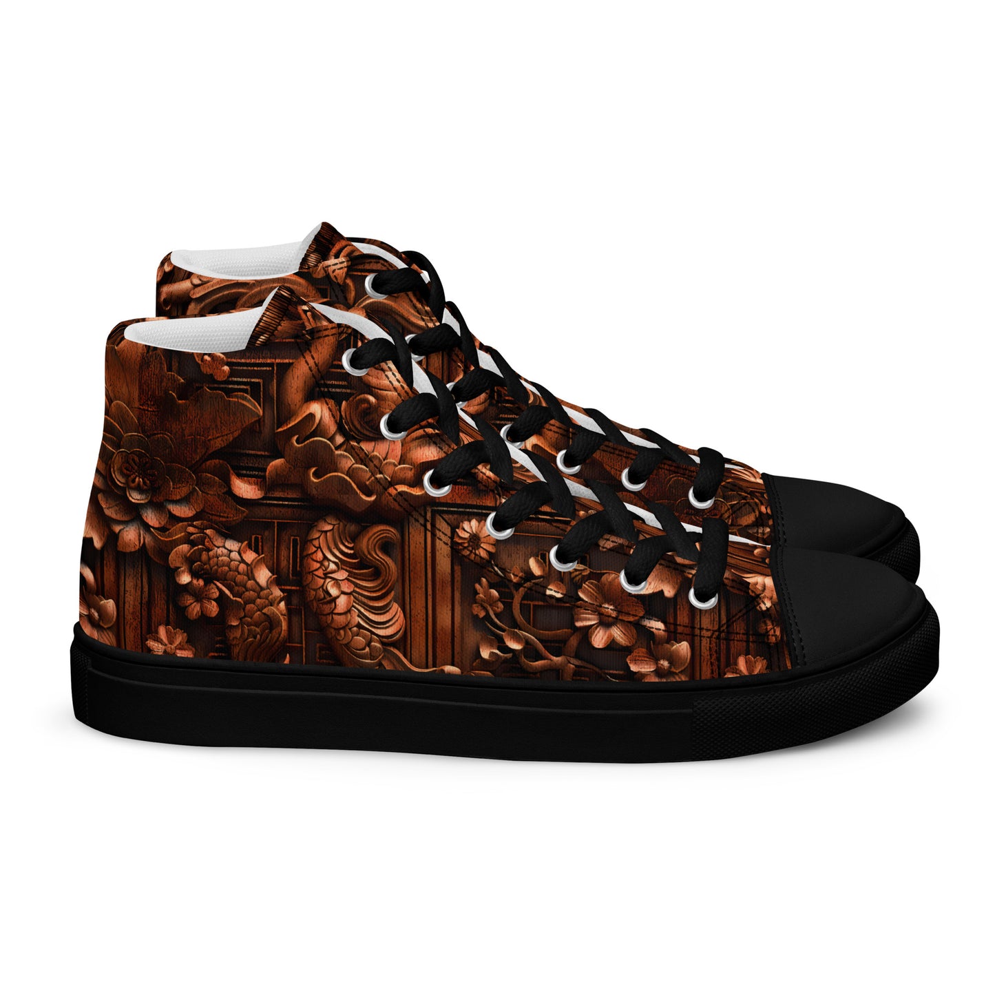 Women’s high top canvas shoes