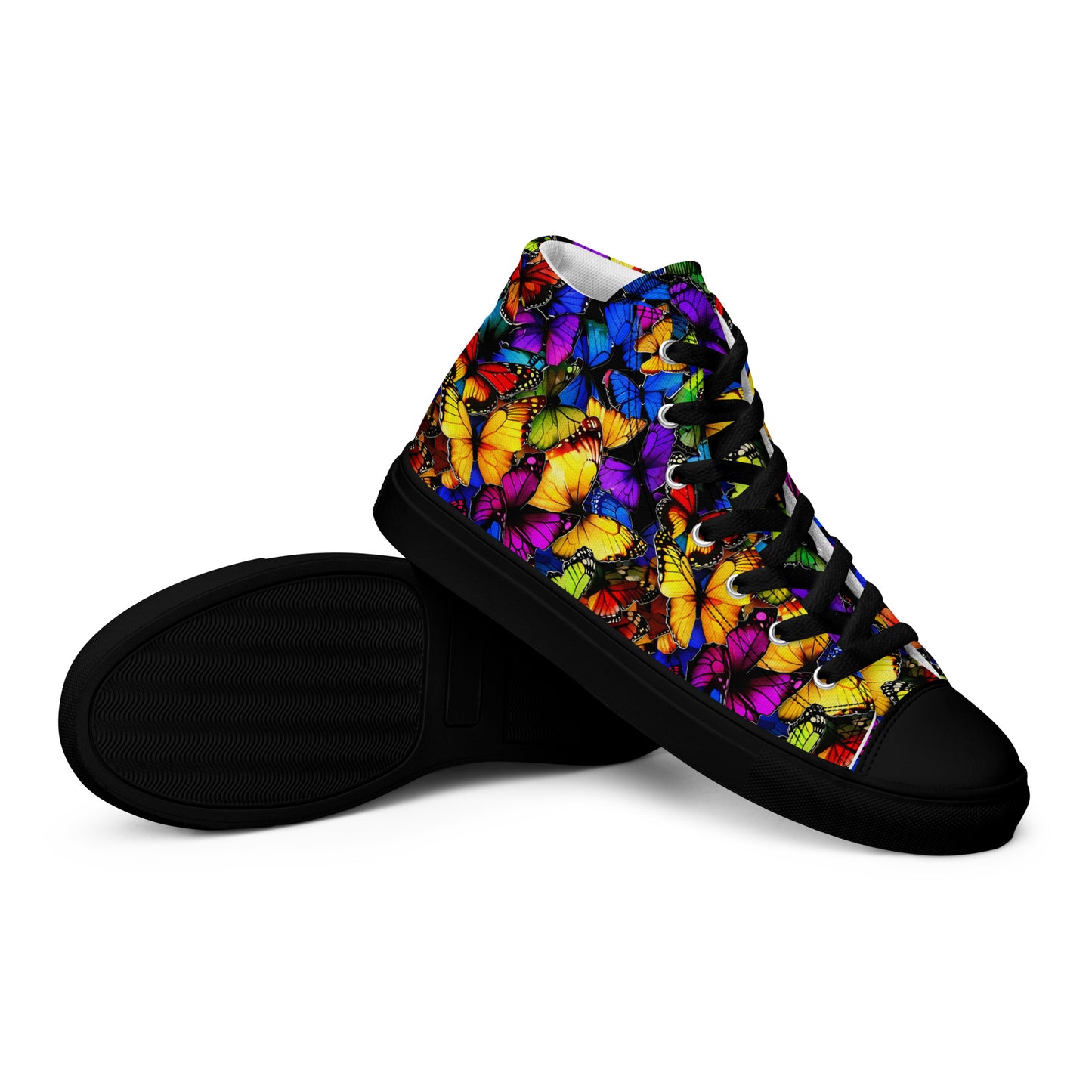 Women’s high top canvas shoes