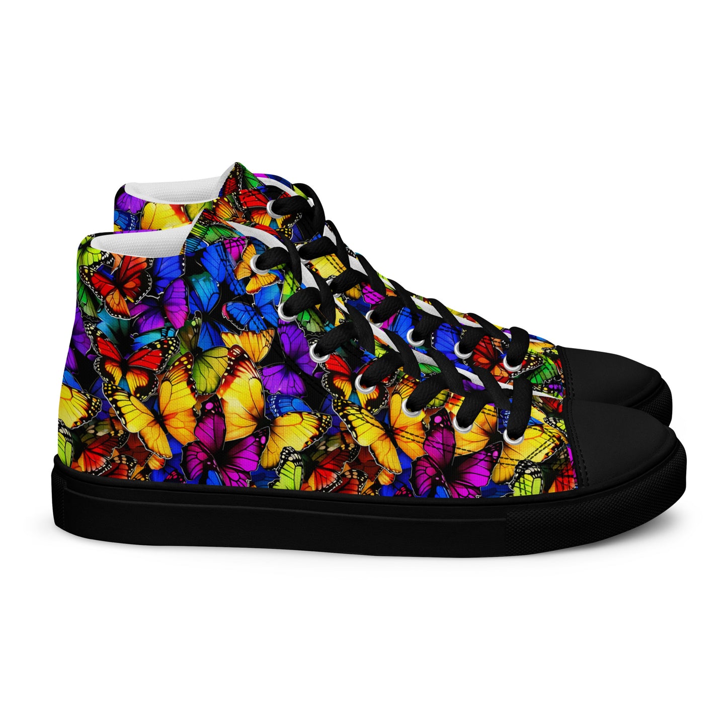 Women’s high top canvas shoes