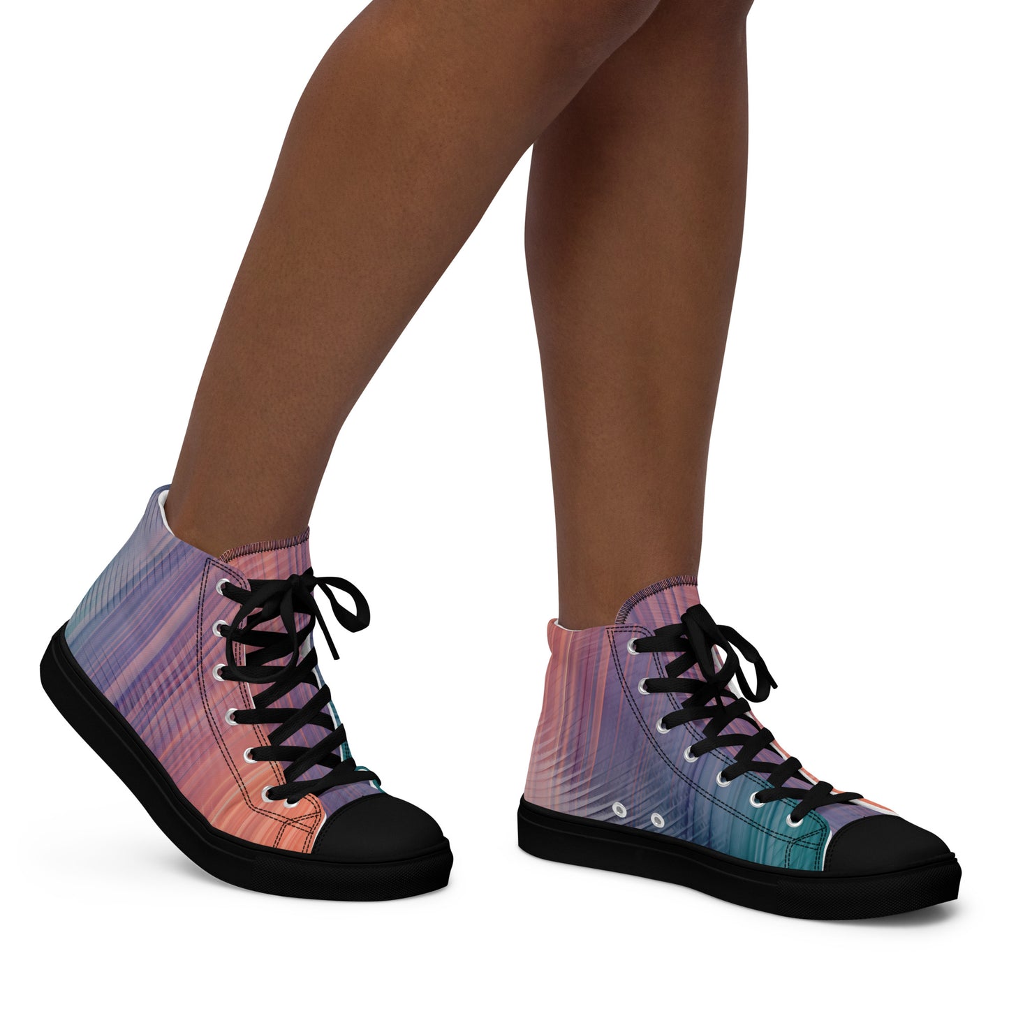 Women’s high top canvas shoes