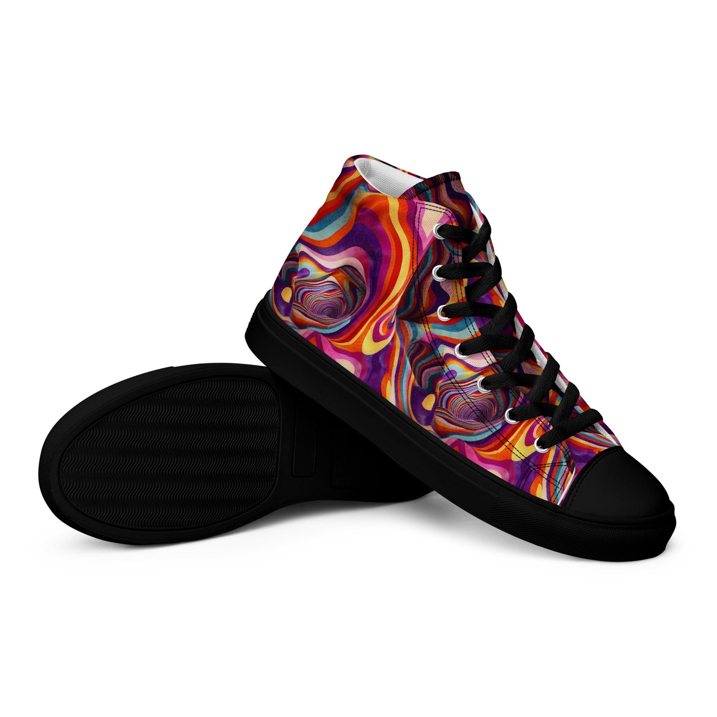 Women’s high top canvas shoes