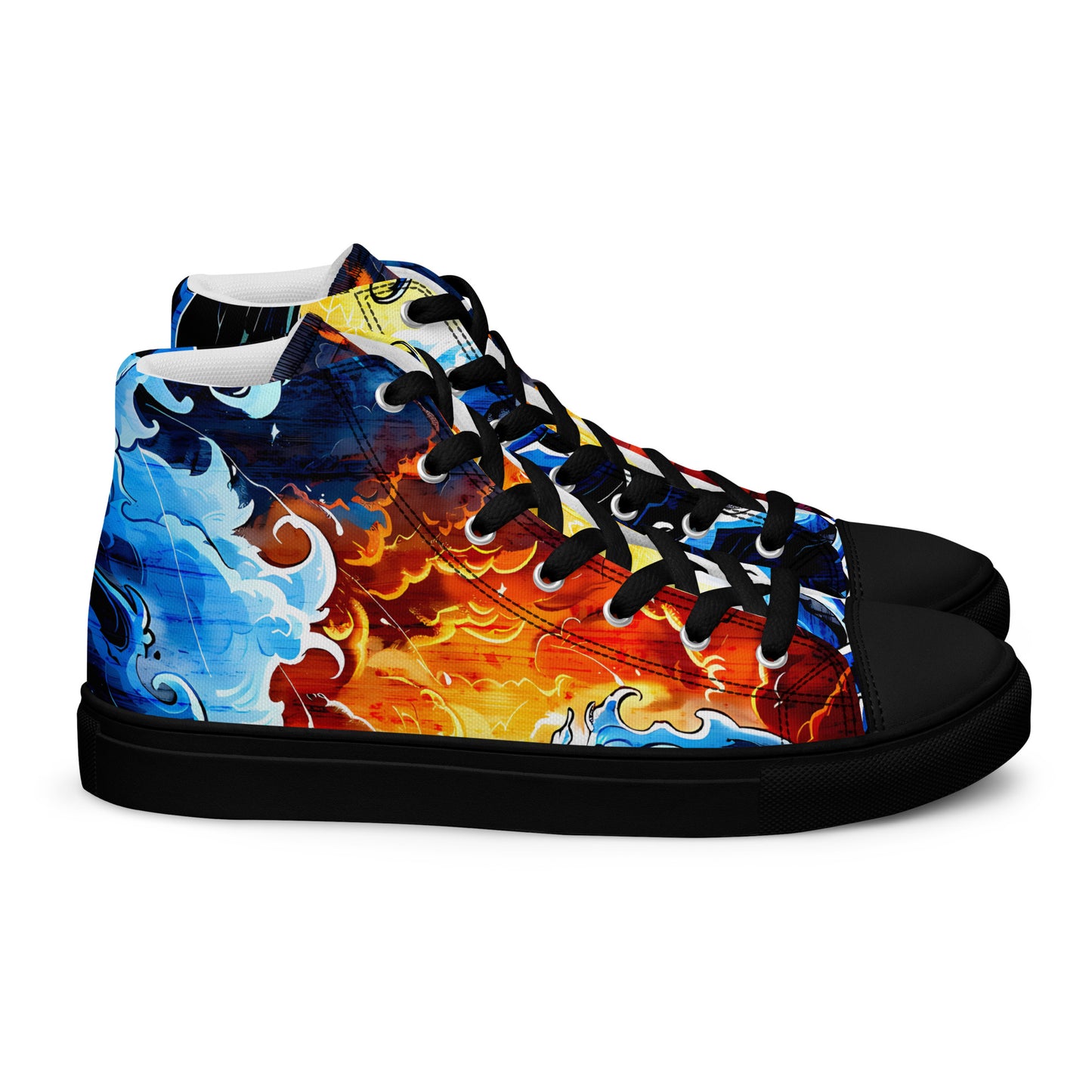 Women’s high top canvas shoes