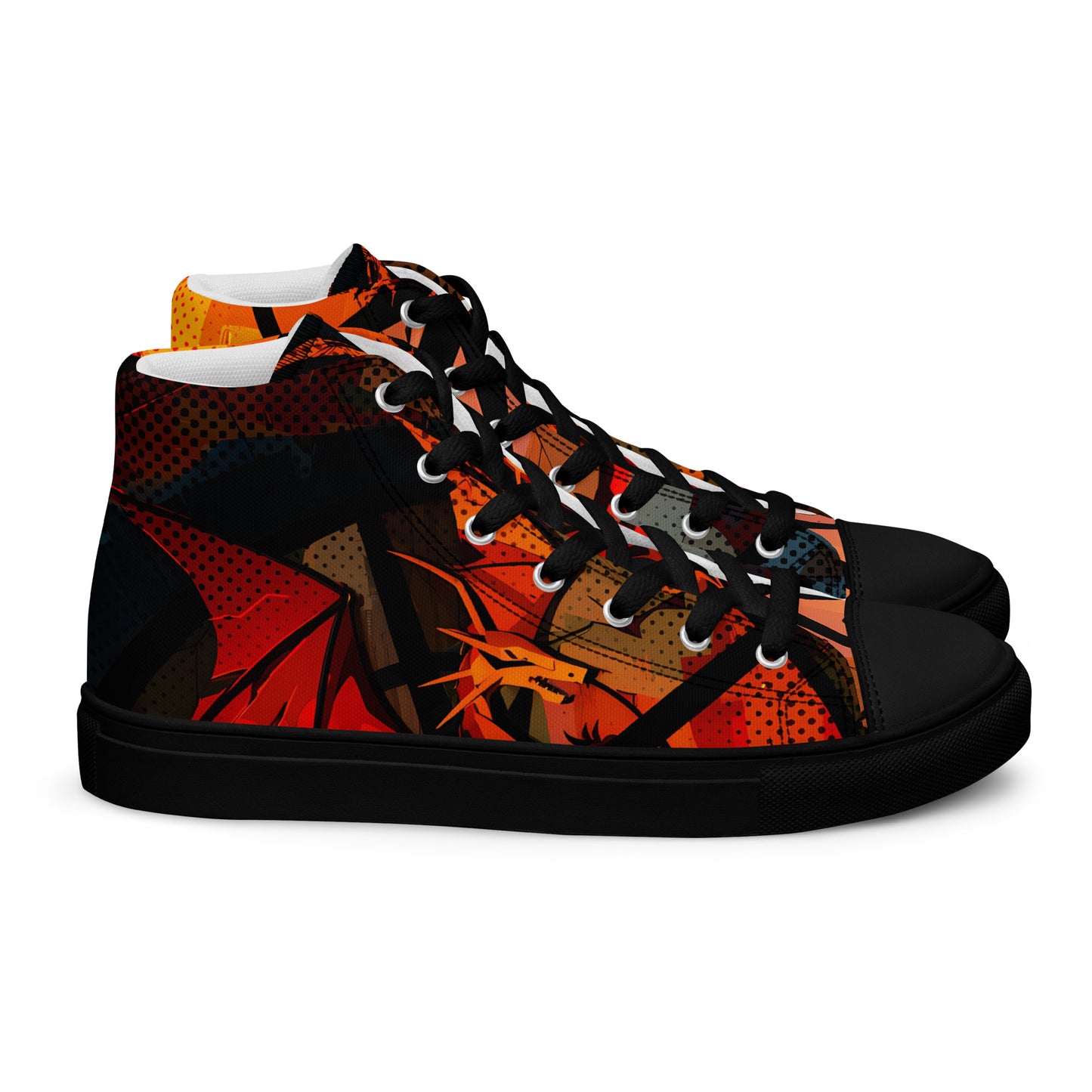 Women’s high top canvas shoes