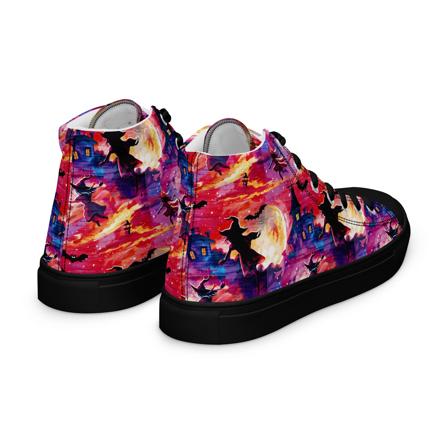 Women’s high top canvas shoes