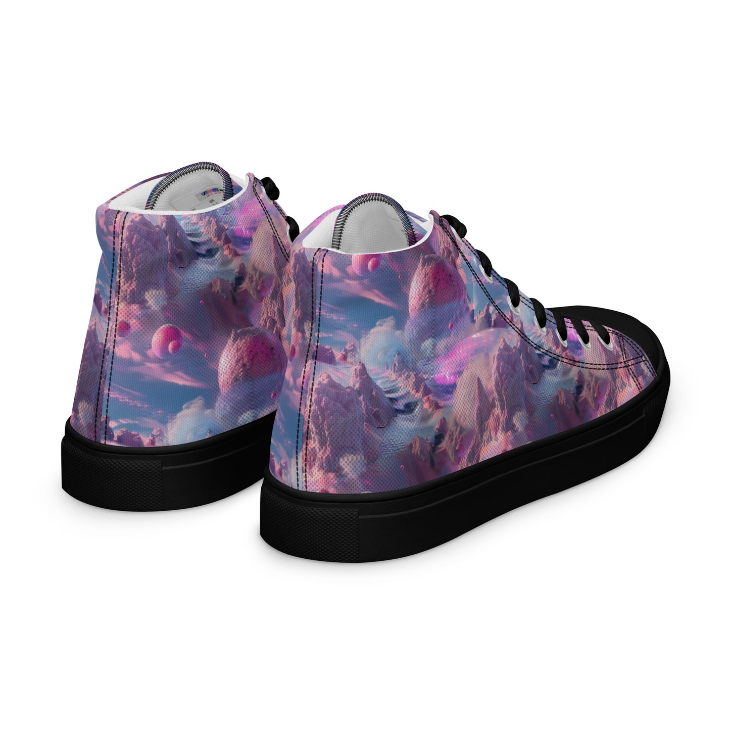 Women’s high top canvas shoes