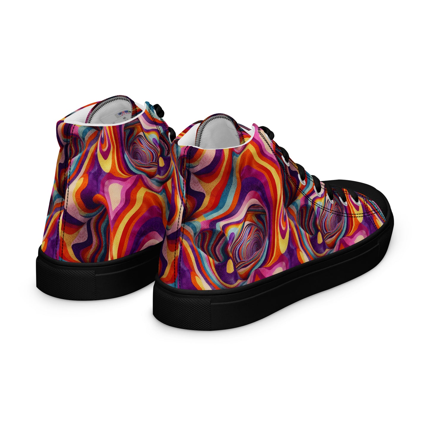 Women’s high top canvas shoes