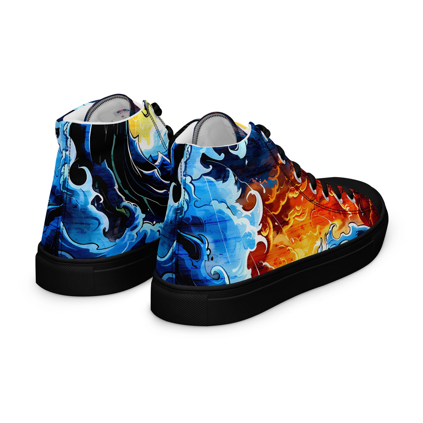 Women’s high top canvas shoes